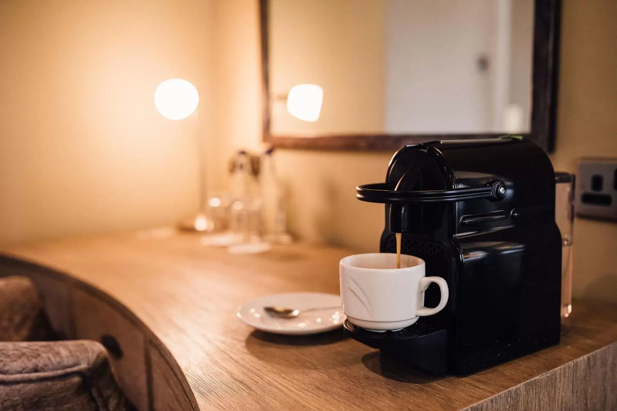 Coffee/tea facilities in Manor House Hotel & Spa, Alsager