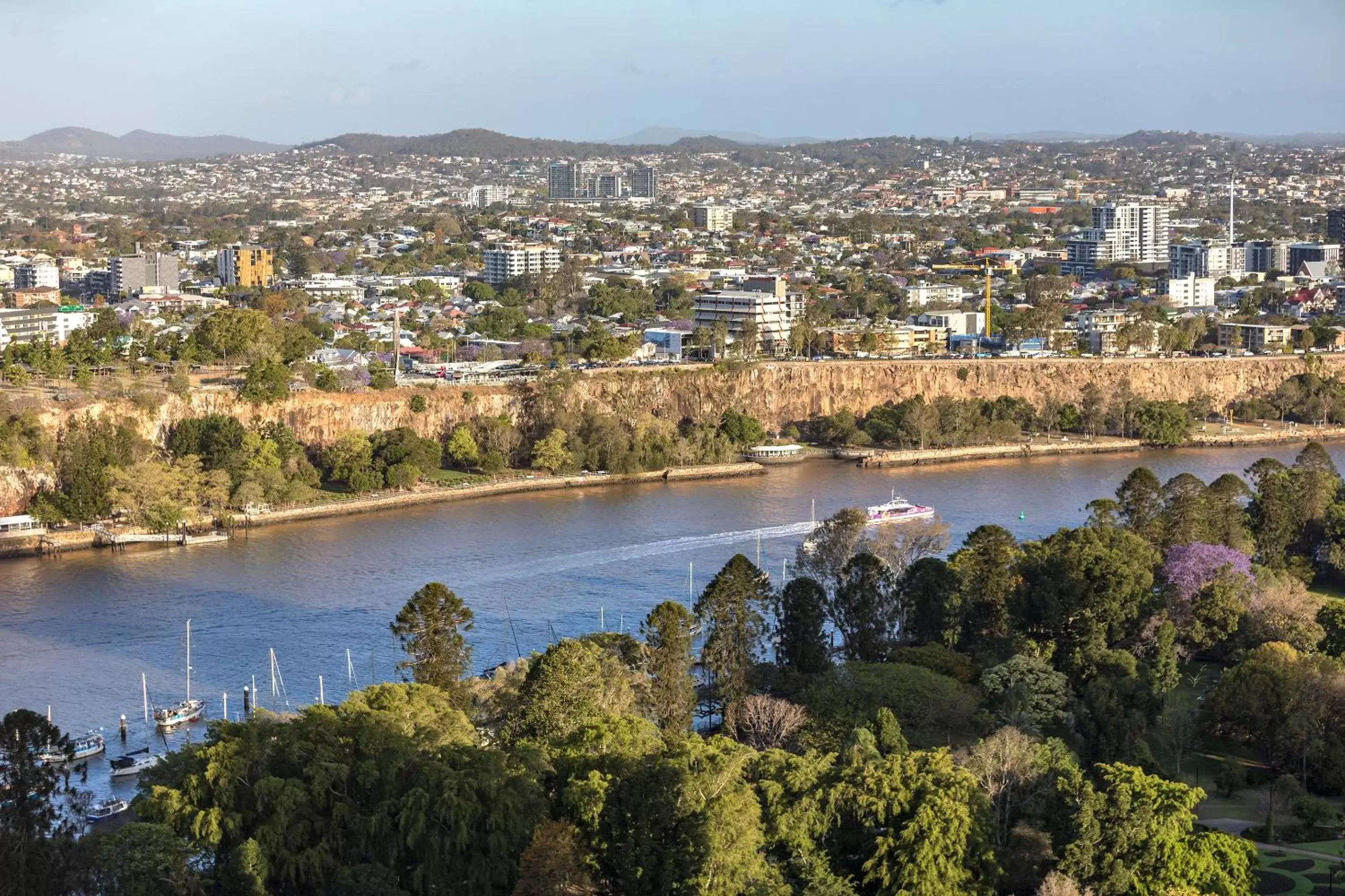 City view, Bird's-eye View in iStay River City Brisbane