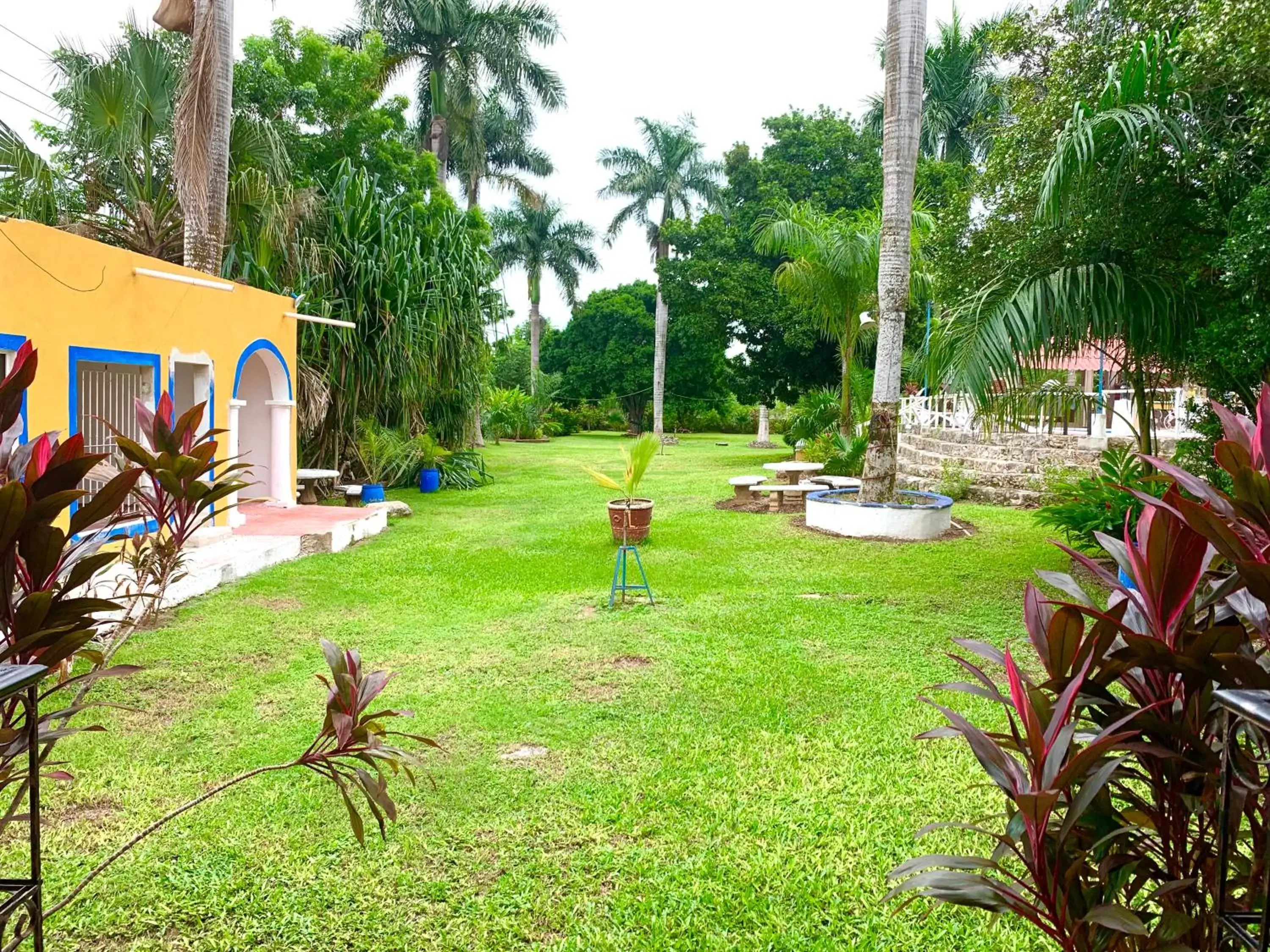 Garden in Hotel Green River