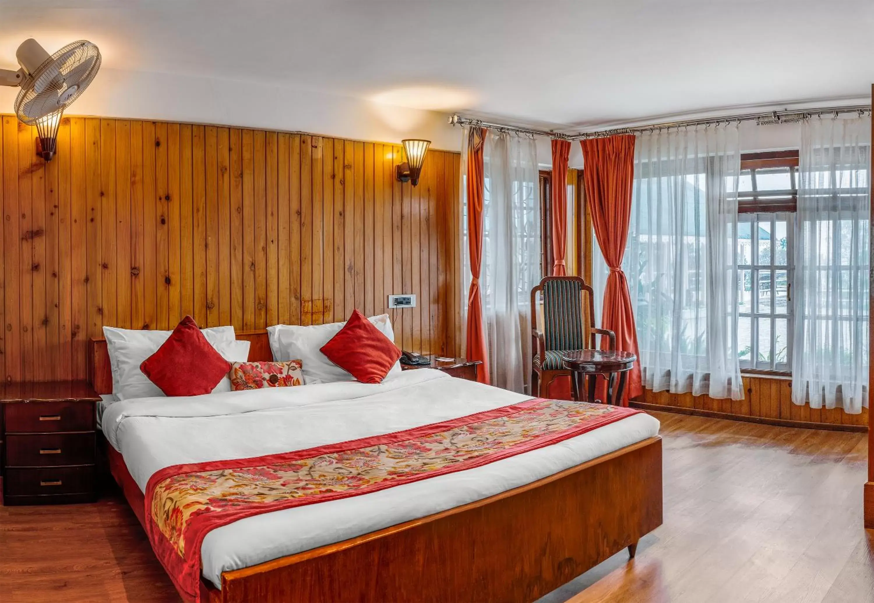 Bed in Summit Barsana Resort & Spa