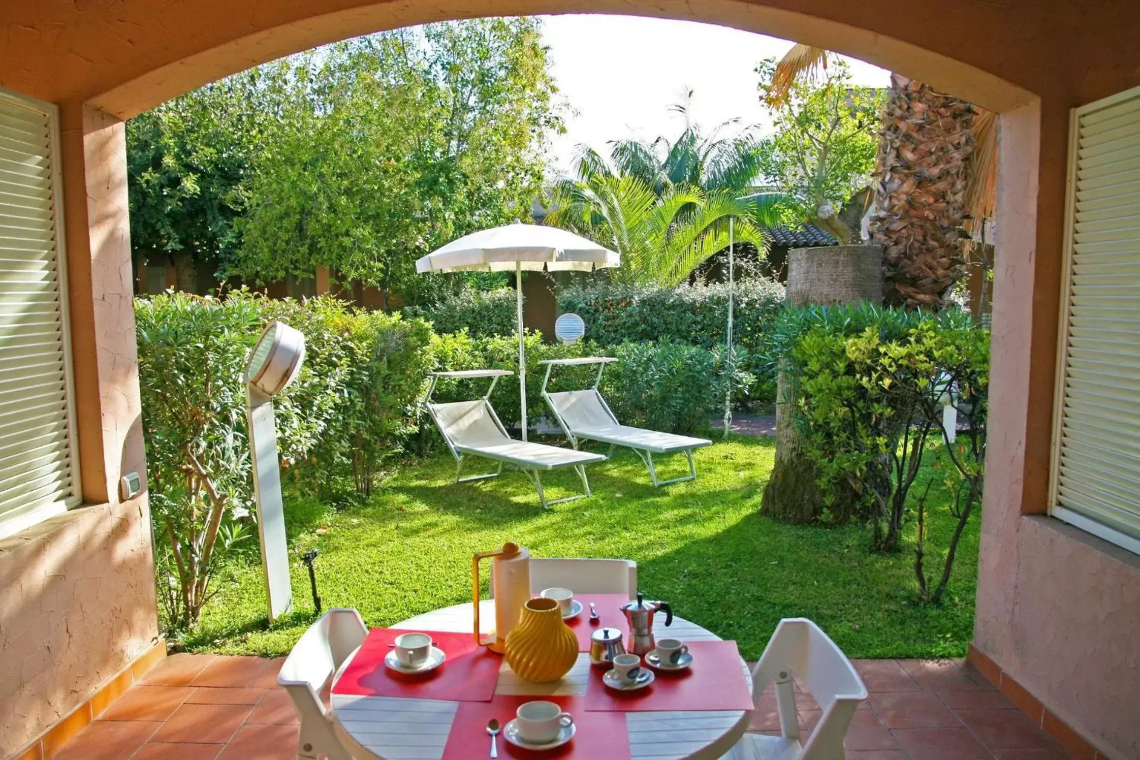 Patio in Portorosa Residence