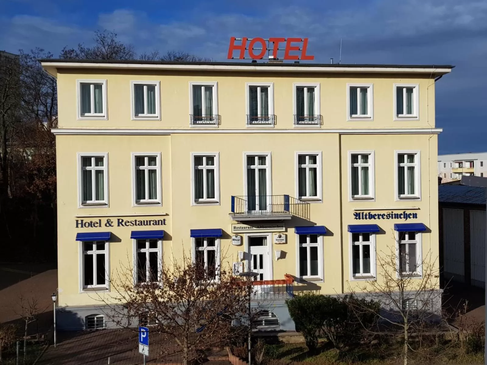 Property building in Hotel Altberesinchen