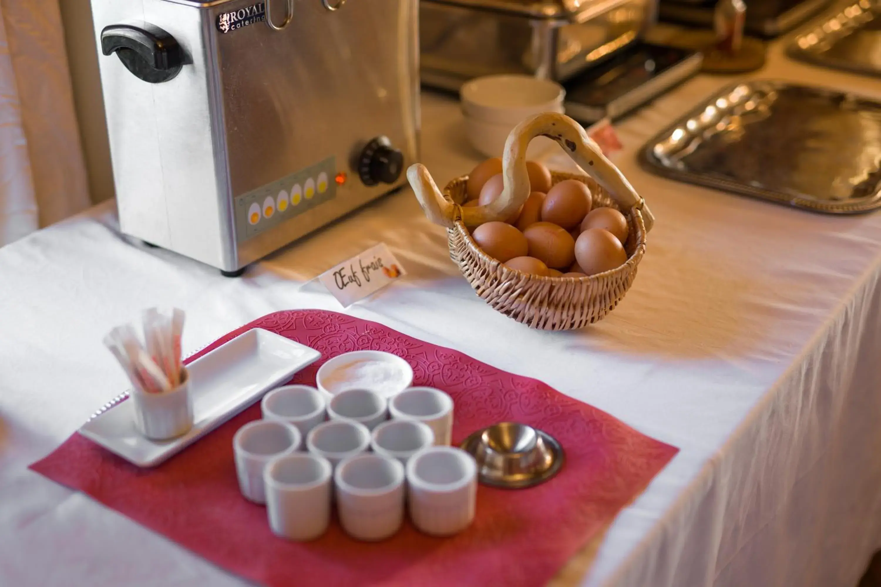 Breakfast in Les Dépendances de Chapeau Cornu