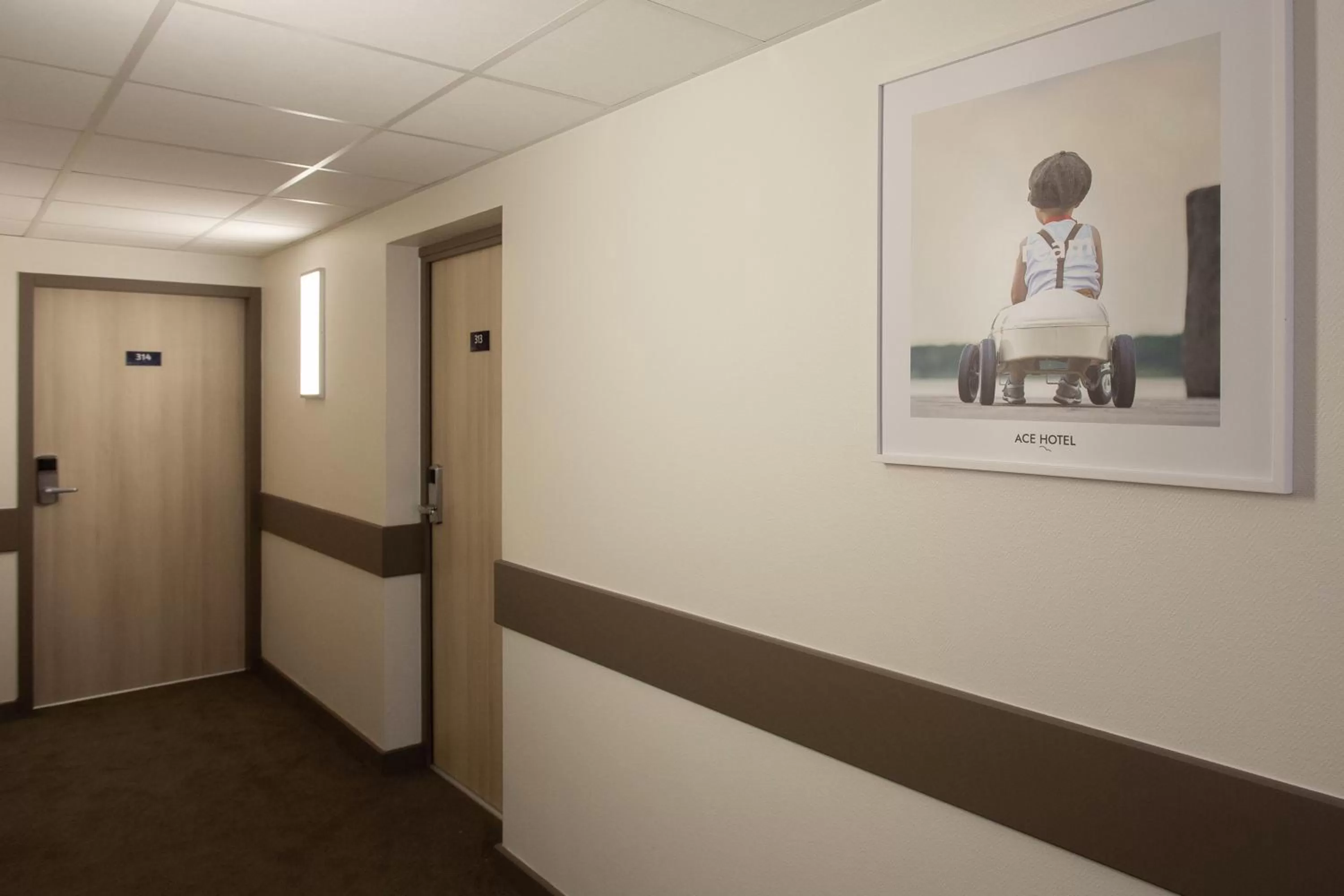 Property building in ACE Hôtel Lyon Vénissieux Parc des Expositions