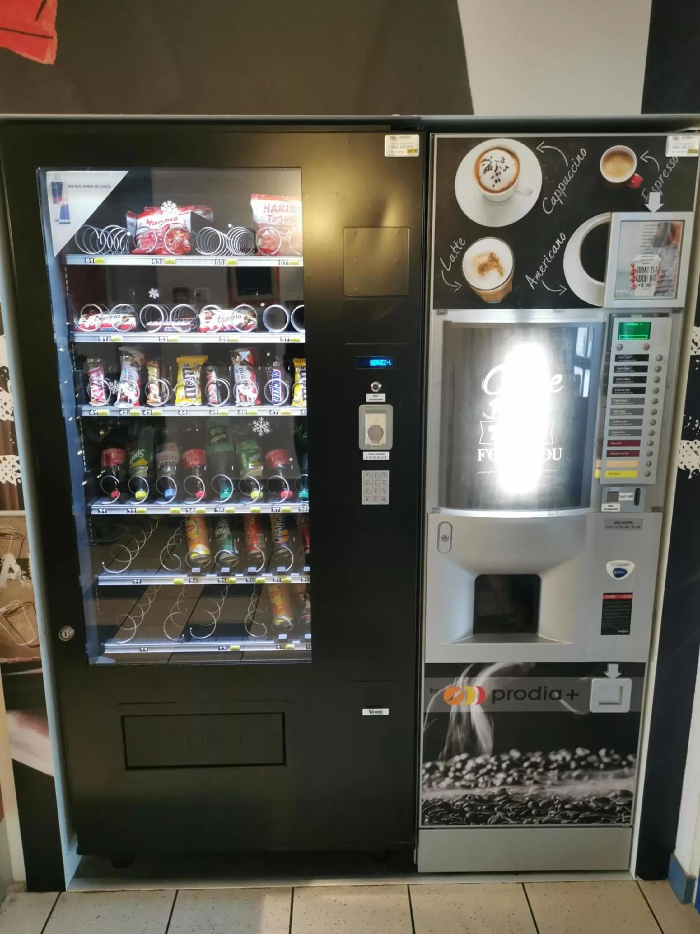 vending machine in ibis budget Nuits Saint Georges