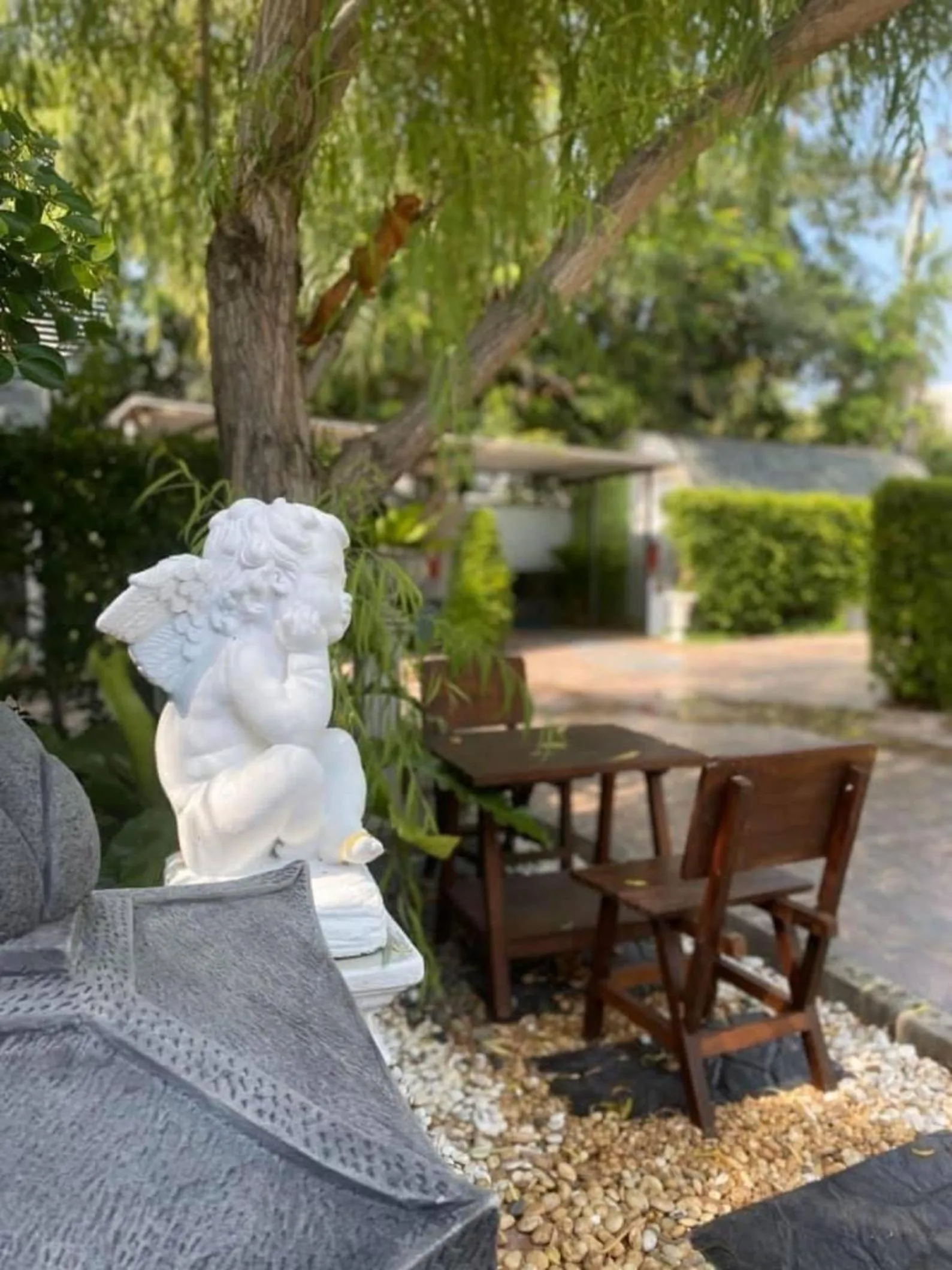 Patio in Kurina Hotel