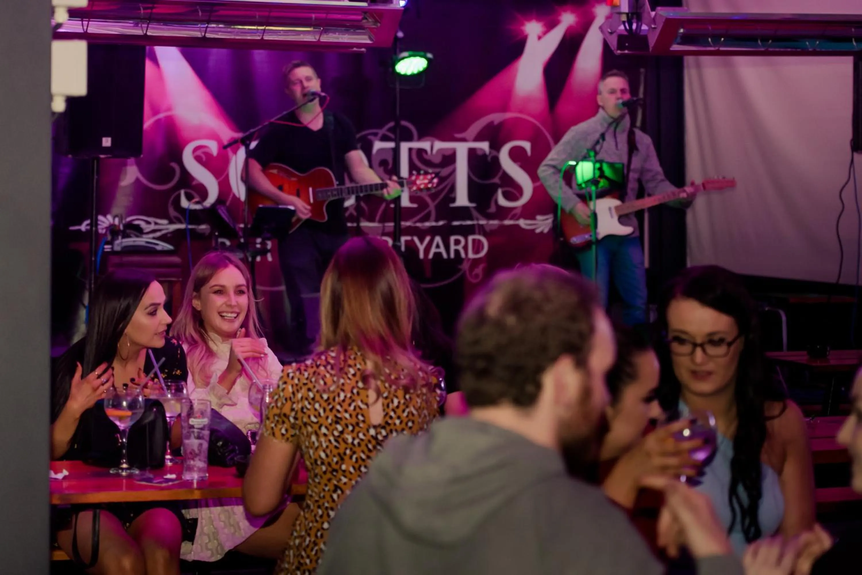 People in Scott's Hotel