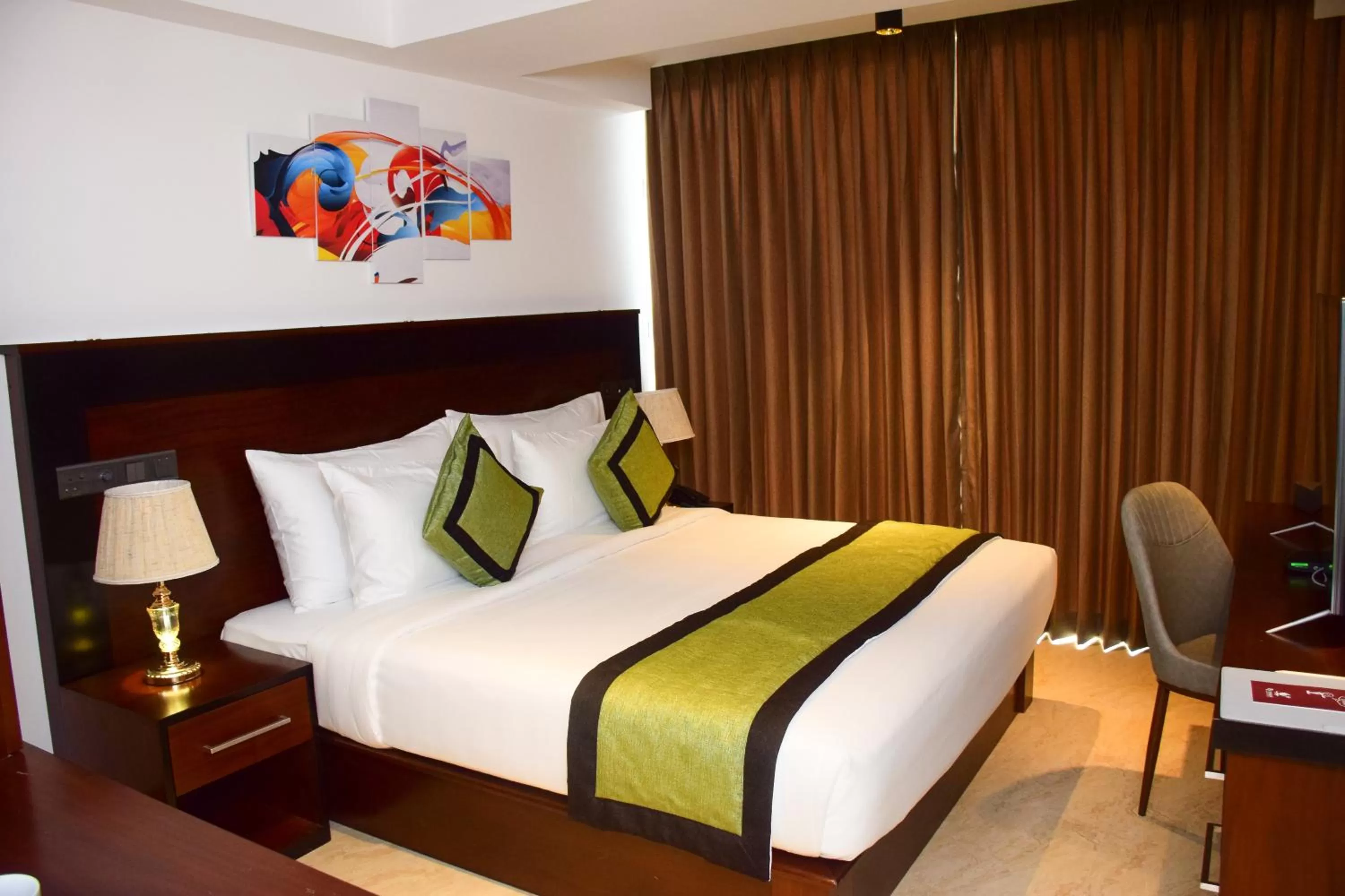 Bedroom, Bed in Ruvisha Beach Hotel