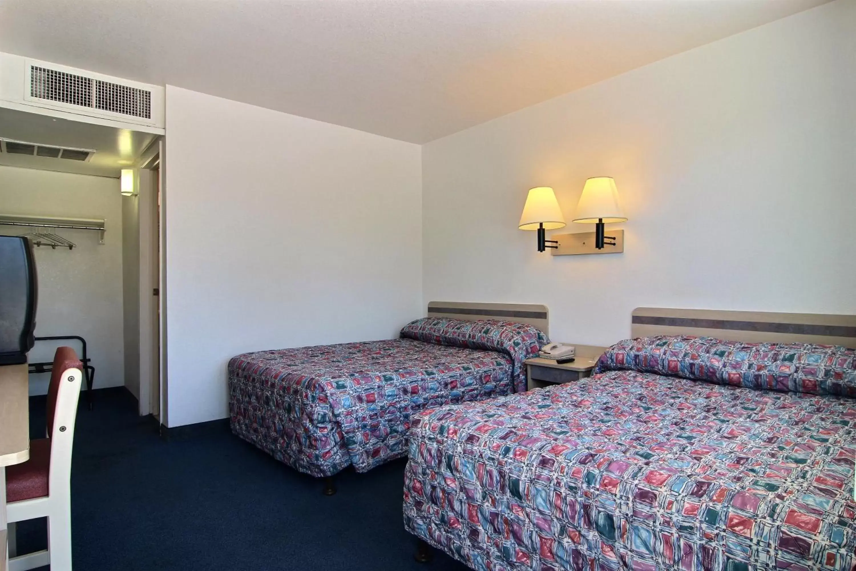 Bed in Motel 6-Grants, NM