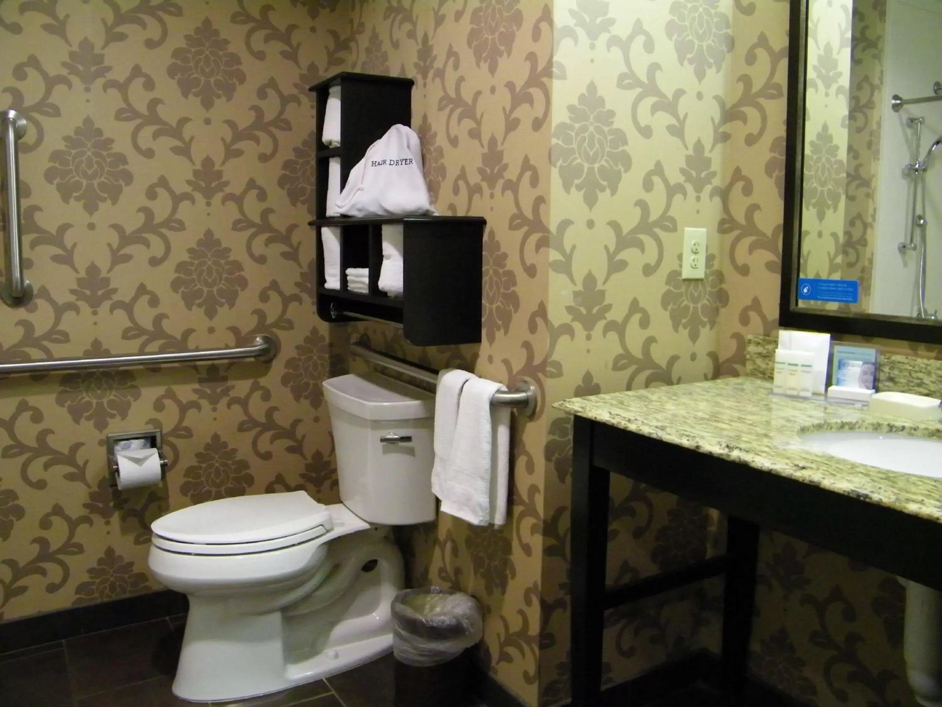 Bathroom in Hampton Inn and Suites Hope
