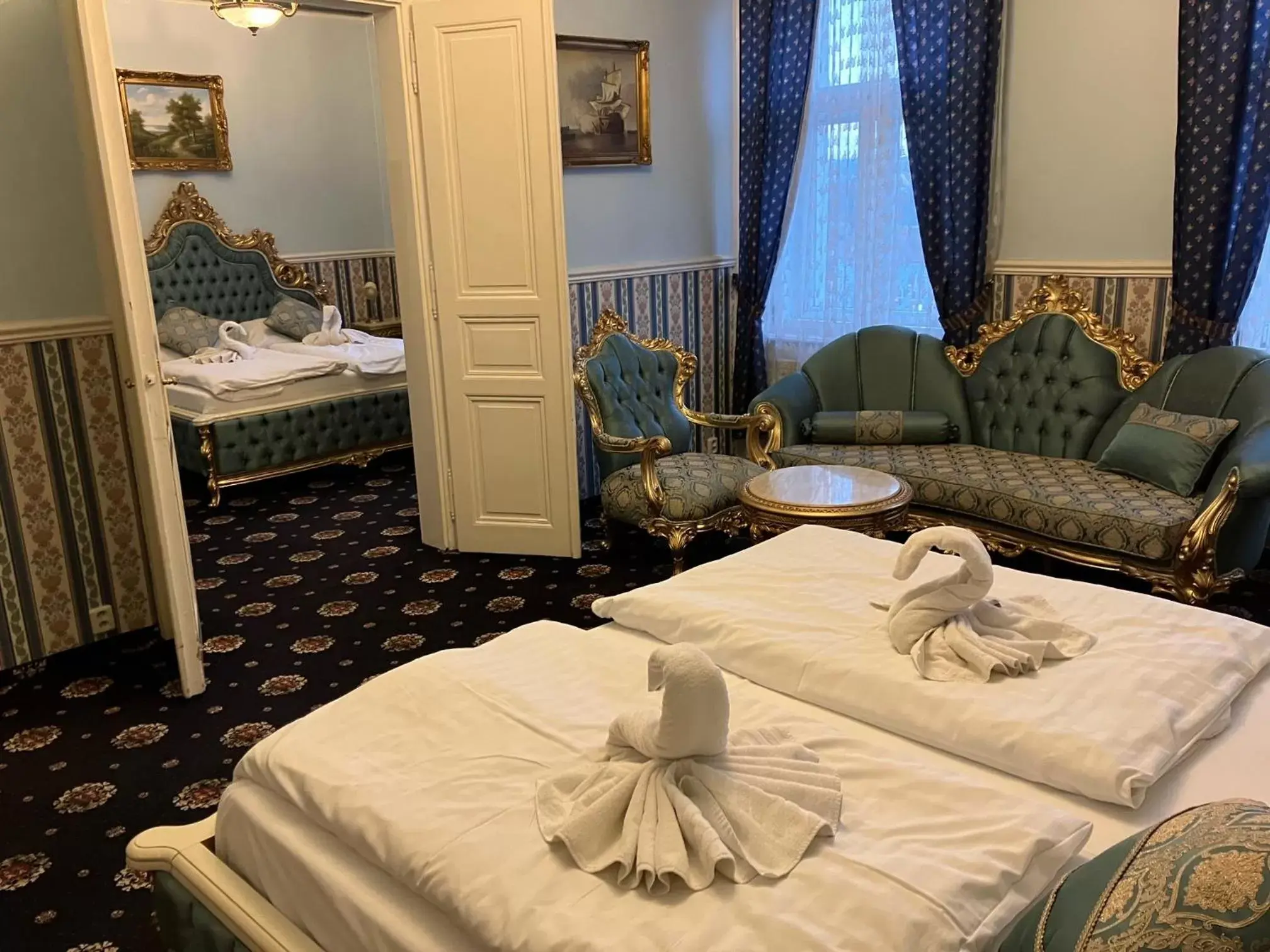 Photo of the whole room, Bed in Hotel Klarinn Prague Castle