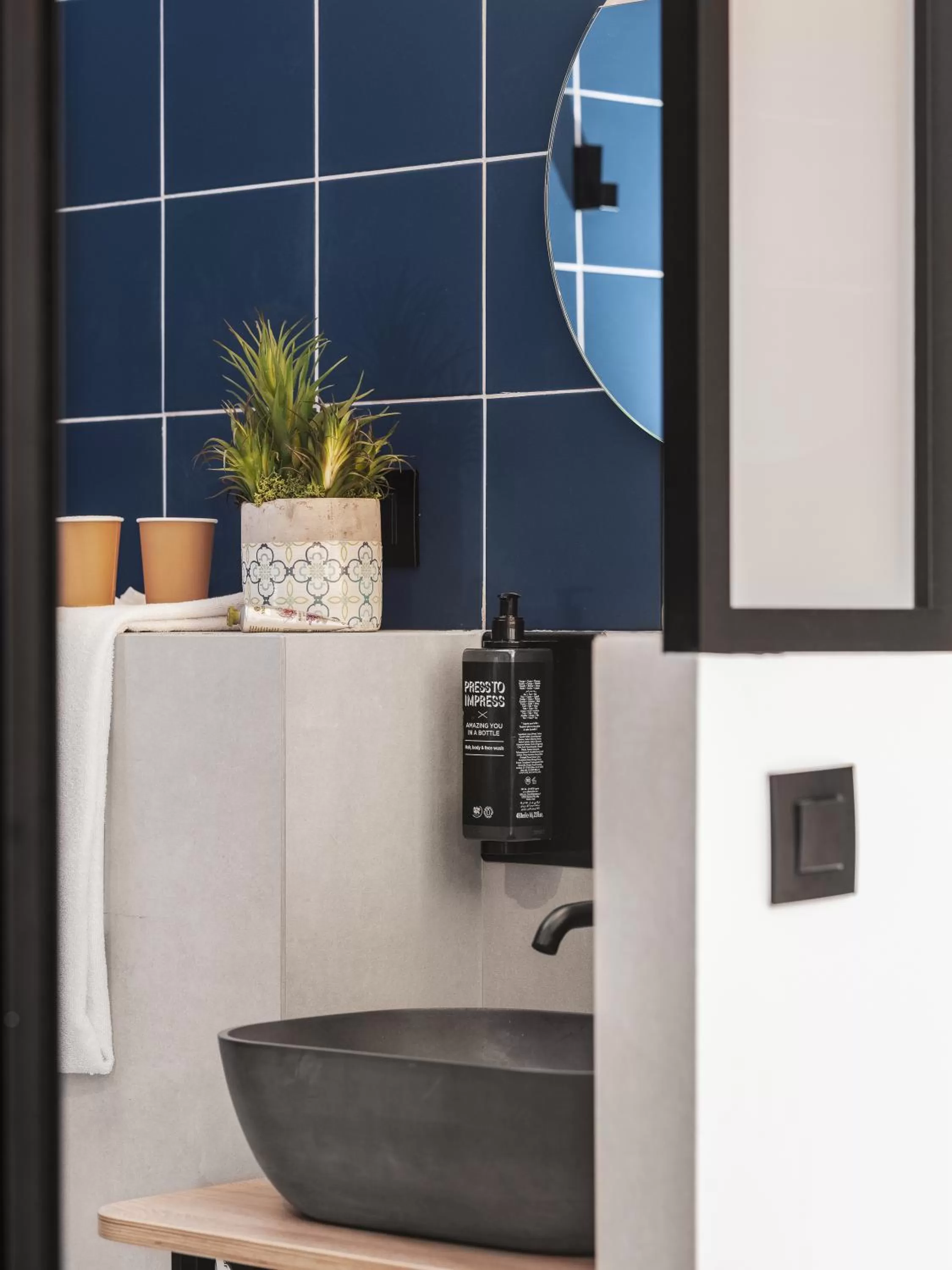 Bathroom in ibis Styles Paris Montmartre Nord