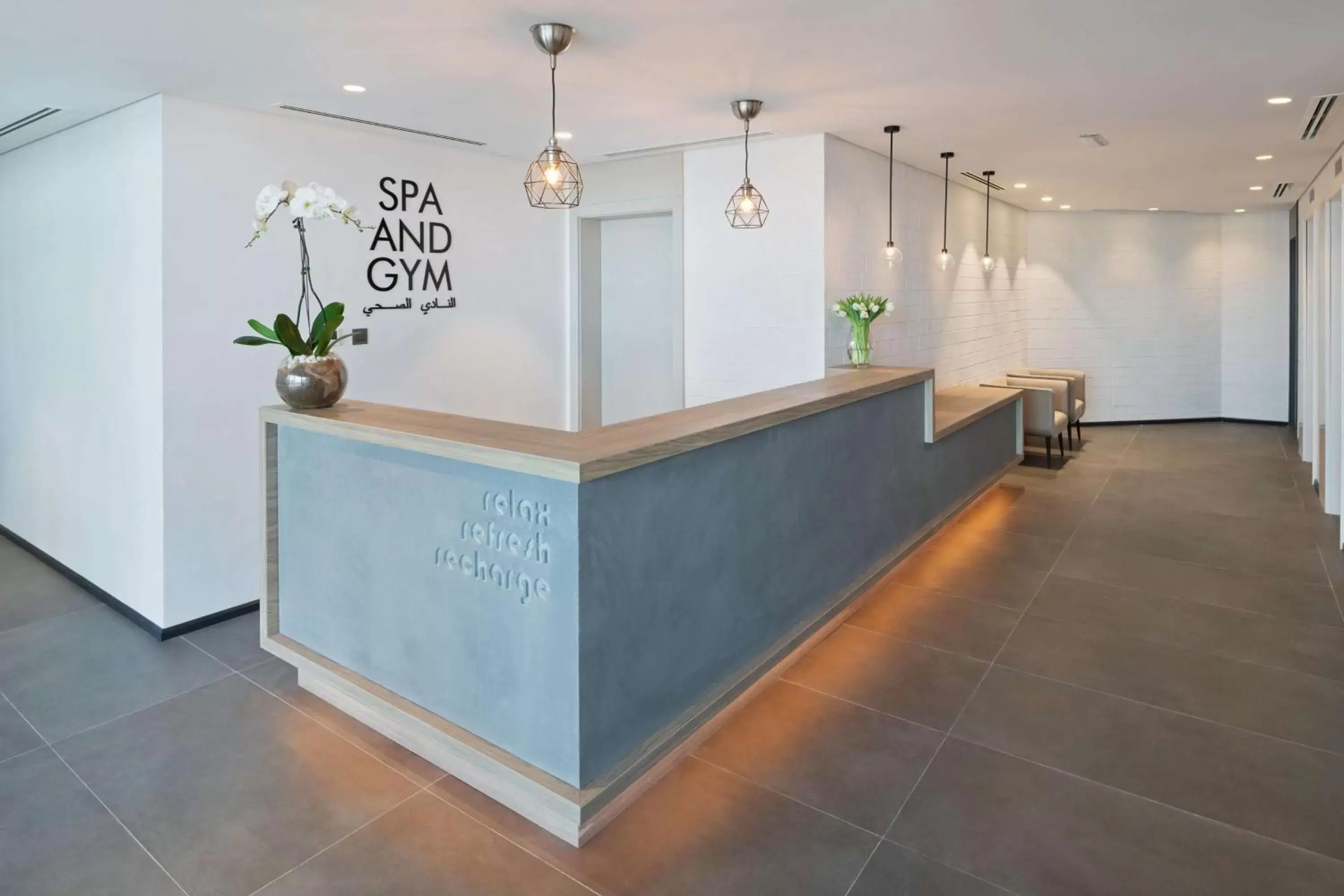 Spa and wellness centre/facilities, Lobby/Reception in The Manor By JA