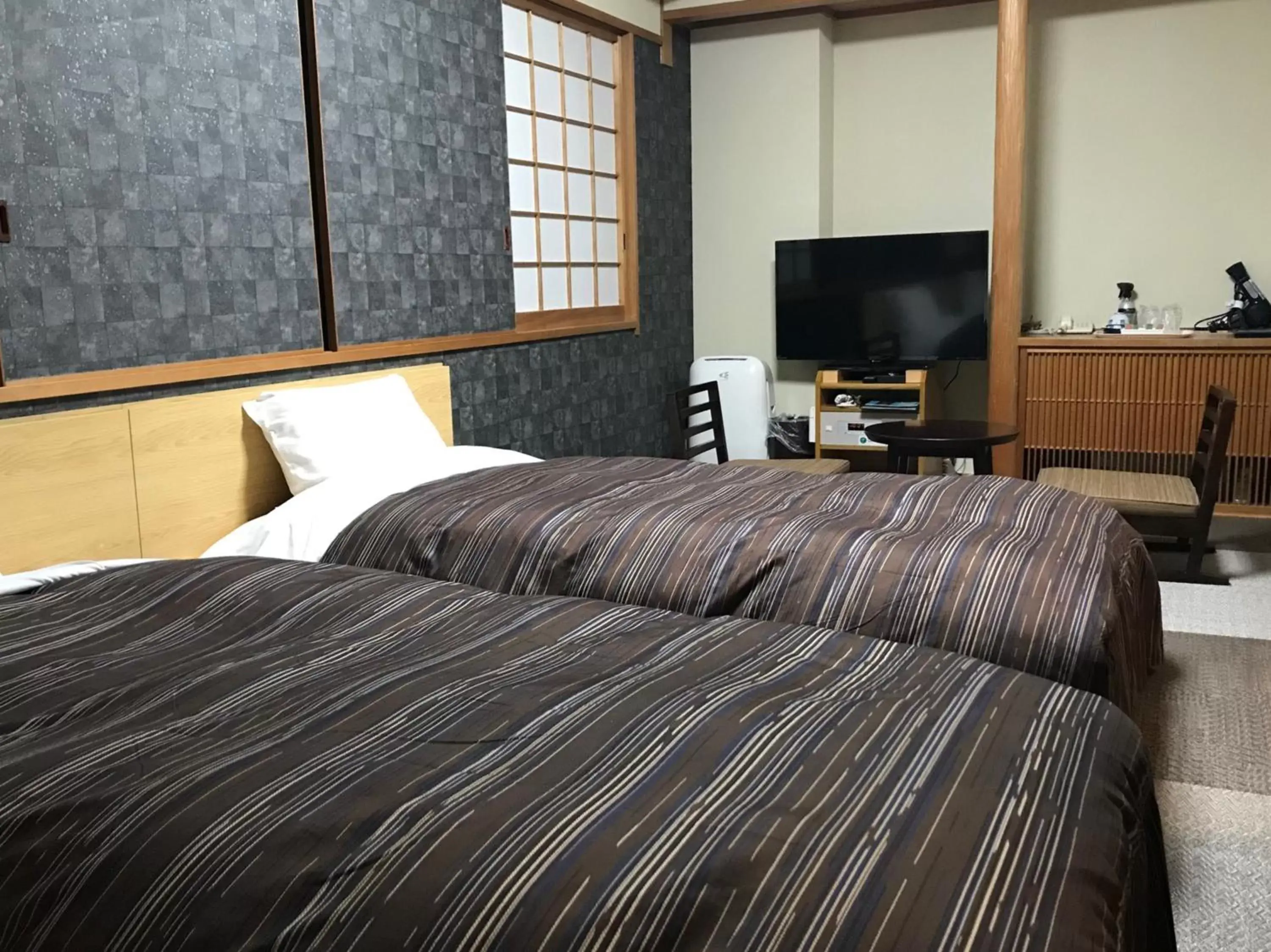 Photo of the whole room, Bed in Ark Hotel Okayama -ROUTE INN HOTELS-