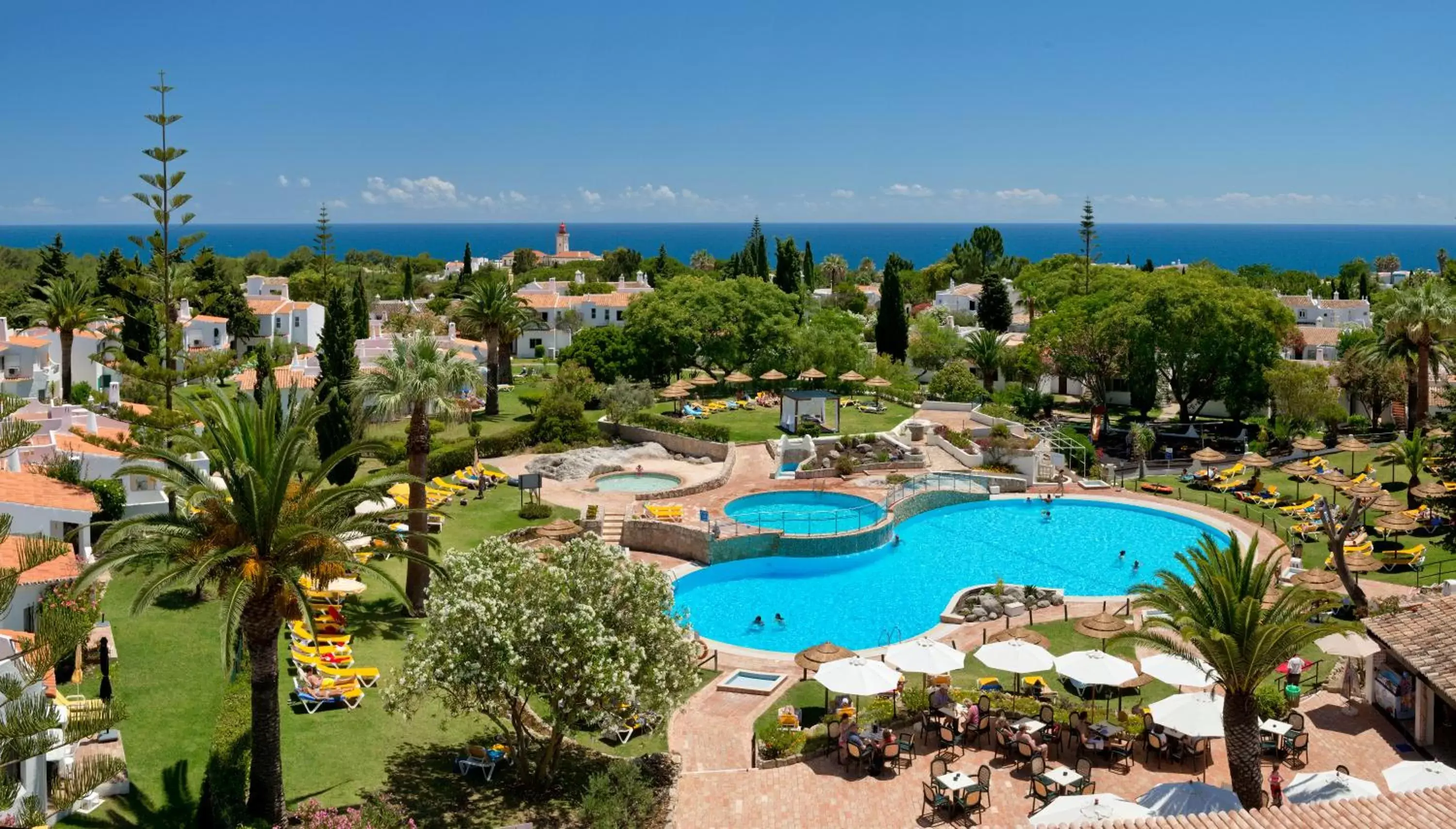 Pool view in Rocha Brava Village Resort Pool view in Rocha Brava Village Resort