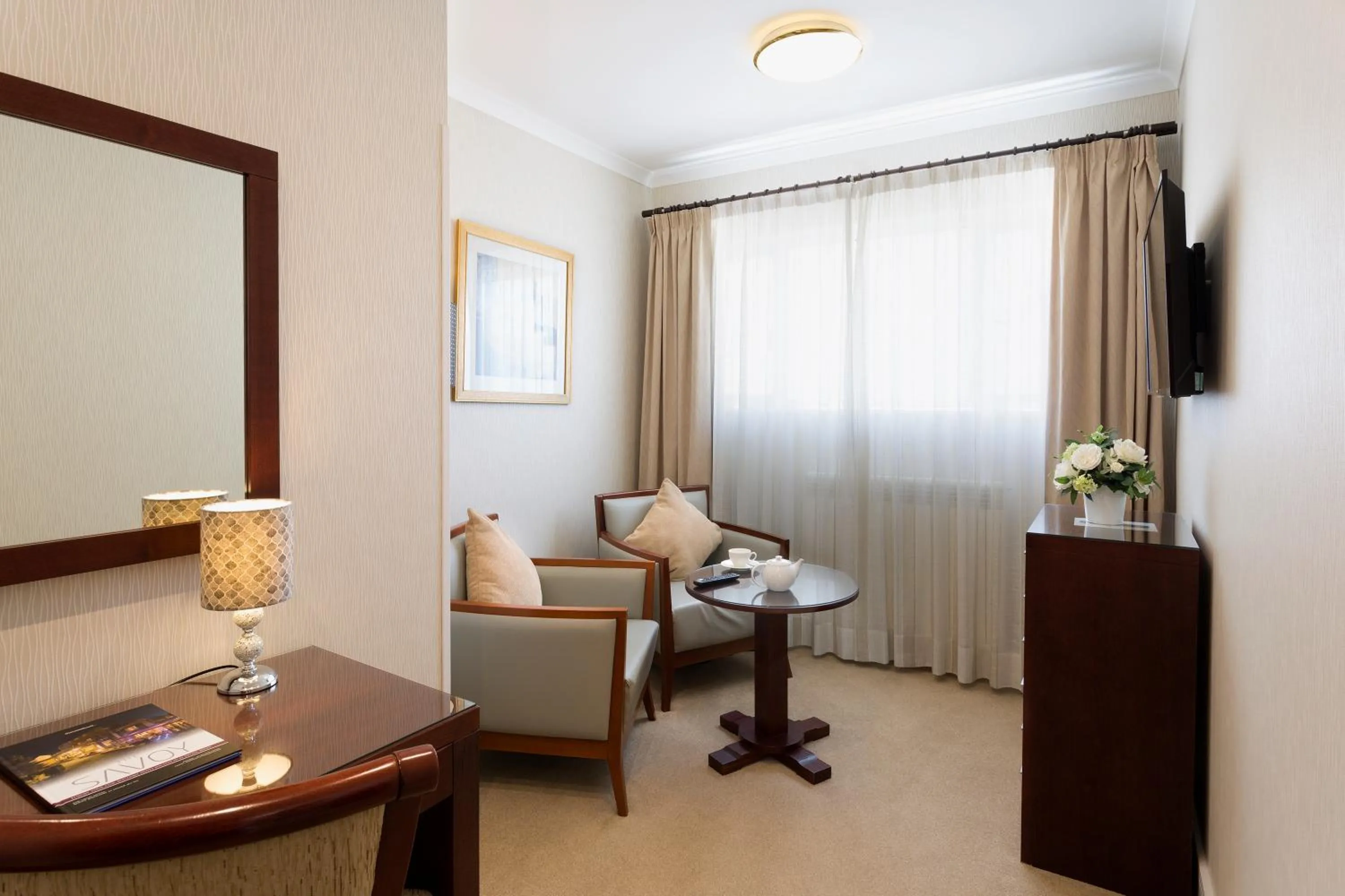 Living room in The Savoy Jersey