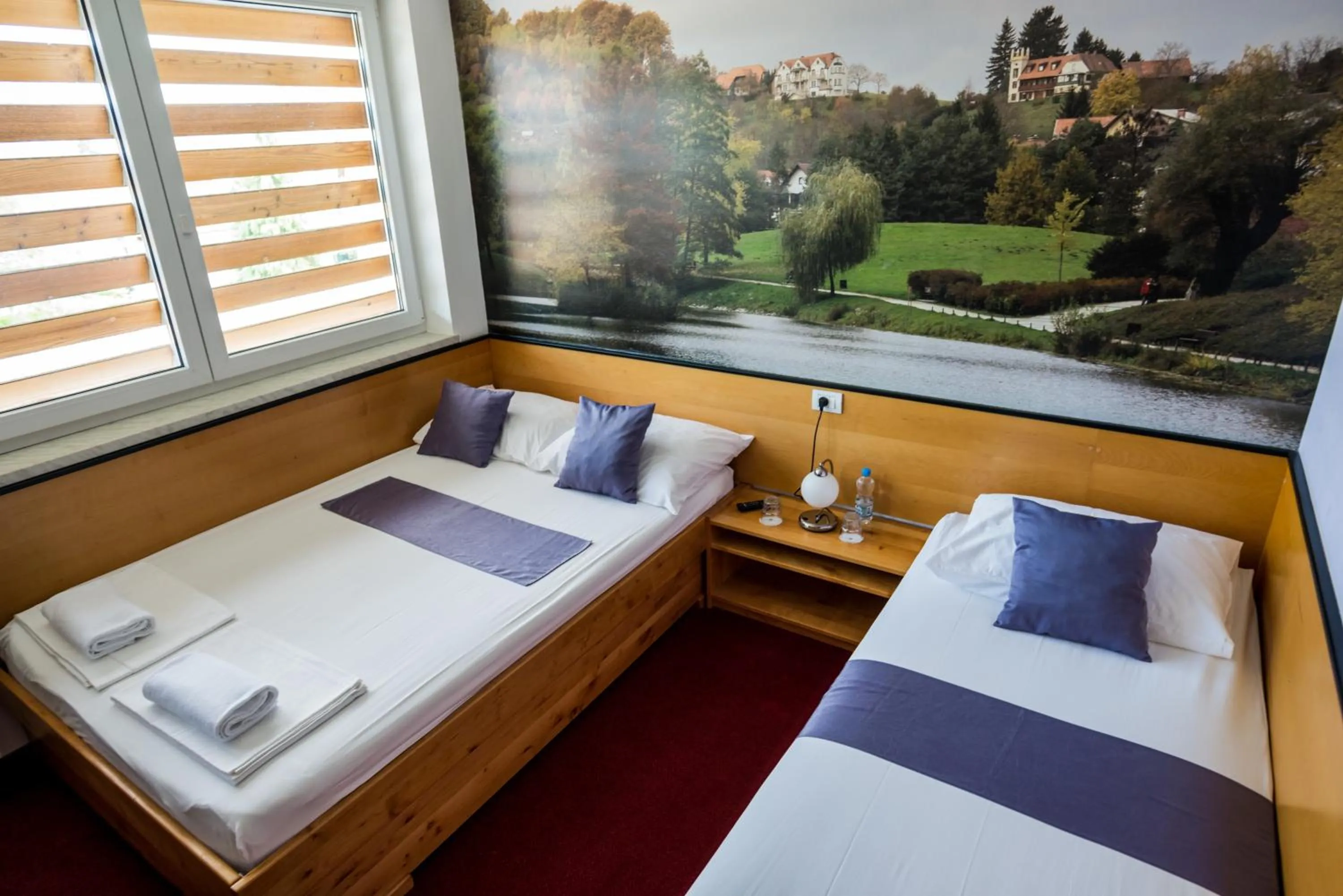 Bed in Hotel Tabor Maribor