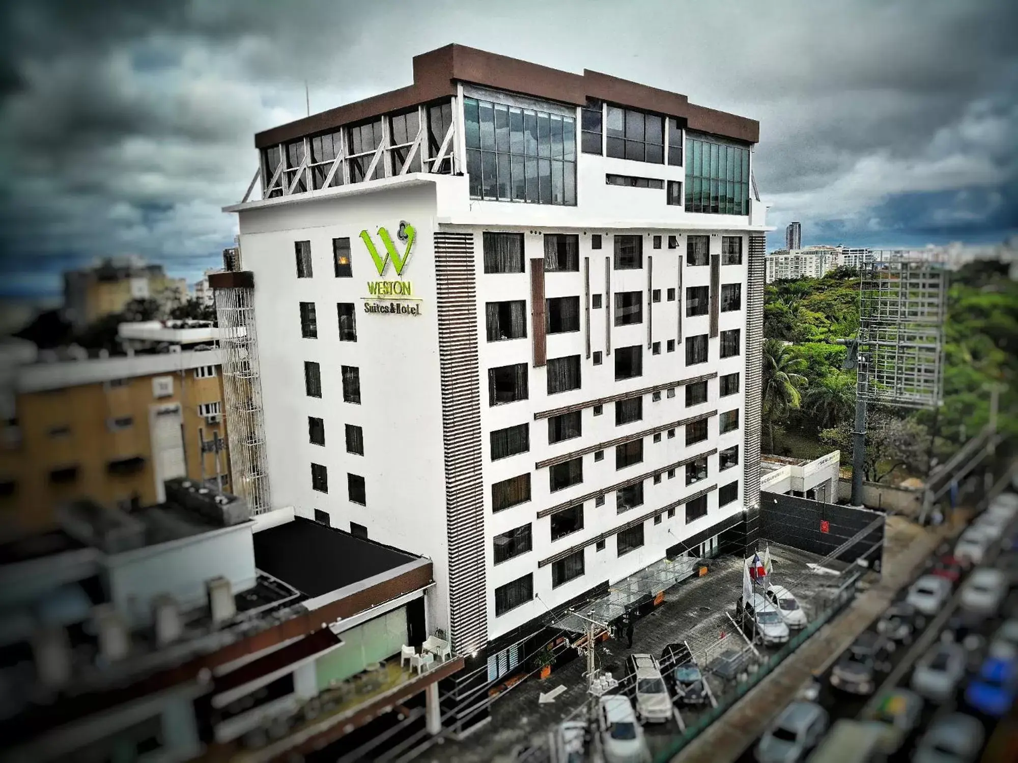 Property Building in Weston Suites Hotel