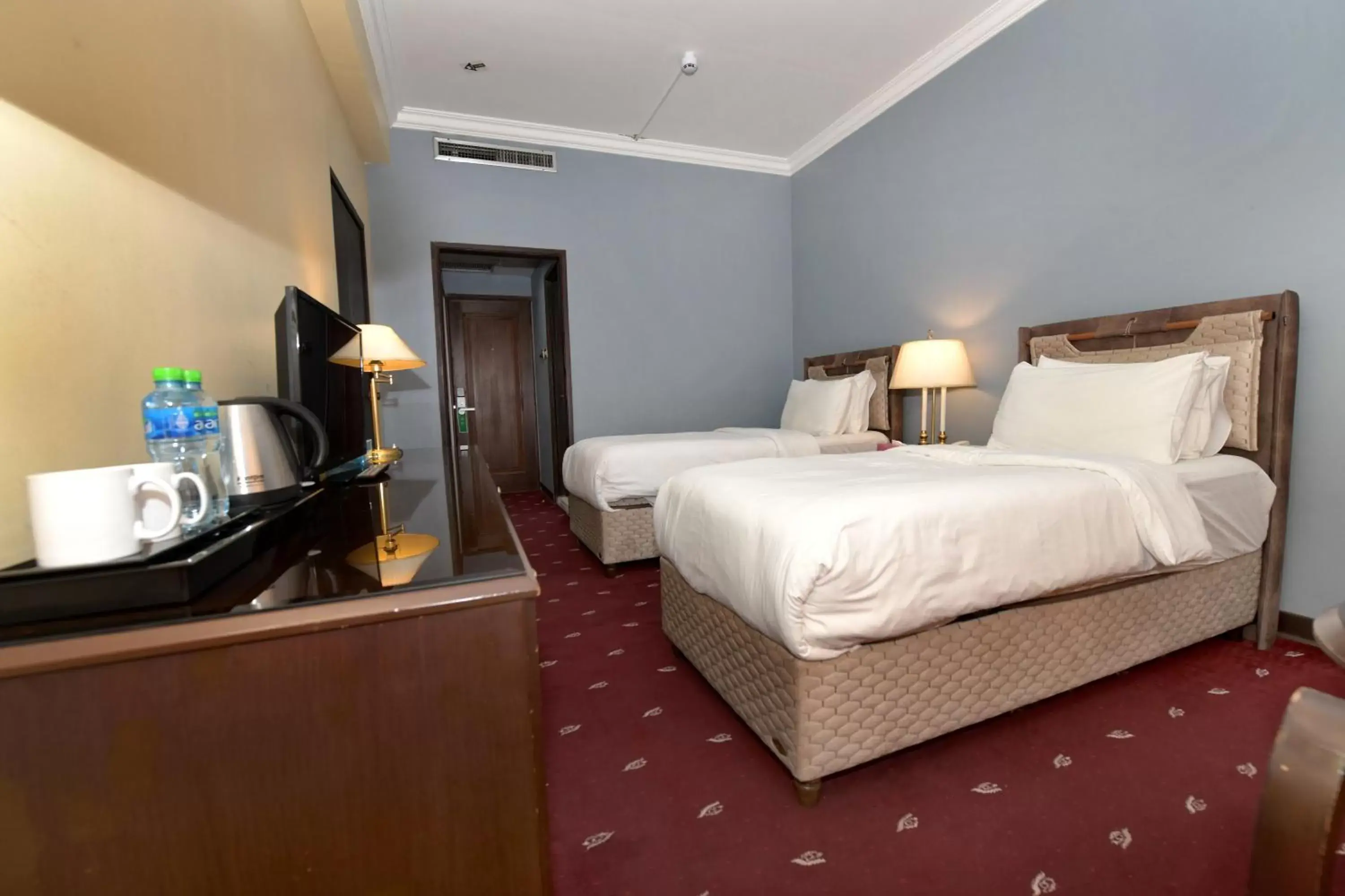 Bed in Carlton Tower Hotel Kuwait