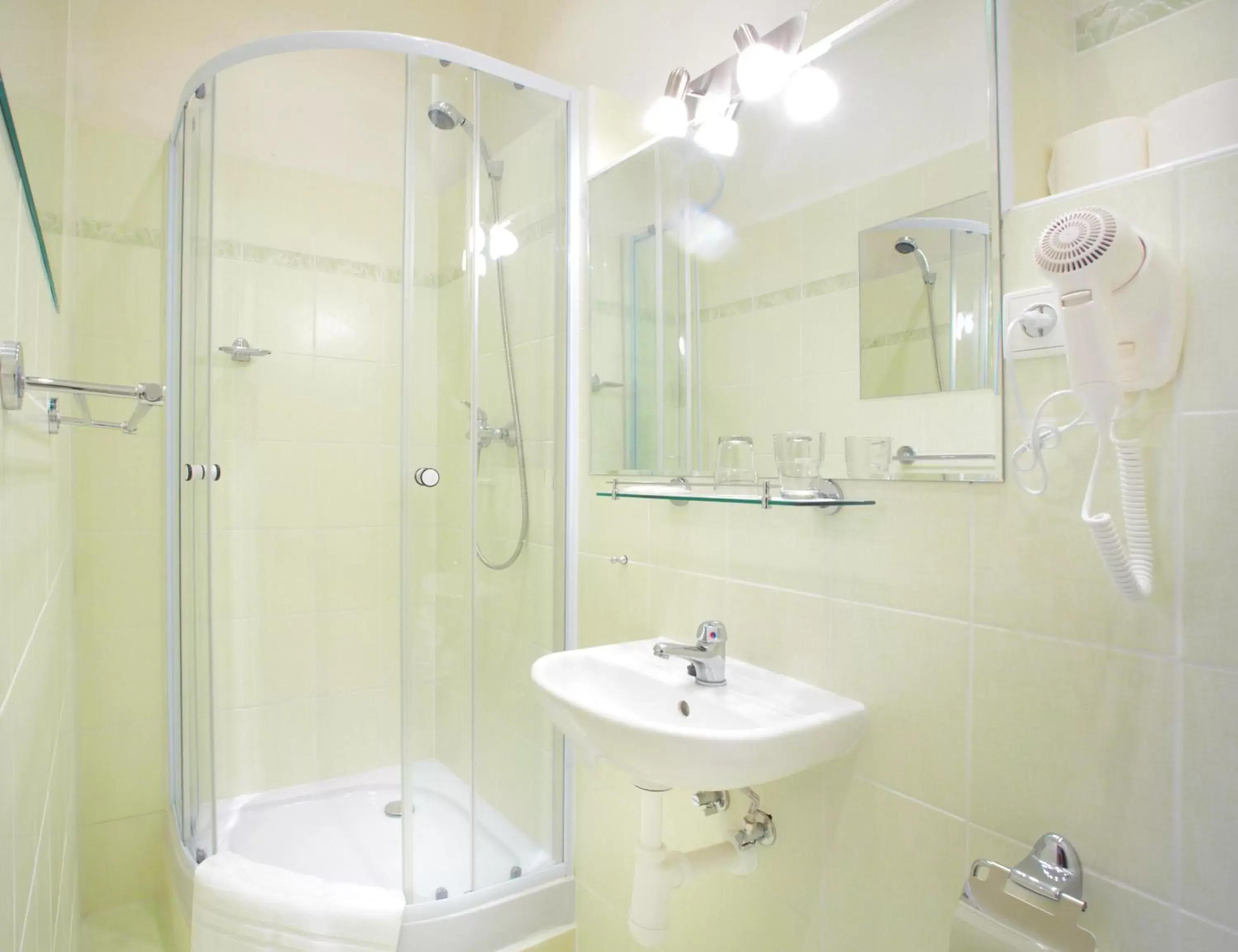 Shower, Bathroom in Wenceslas Square Hotel - Czech Leading Hotels