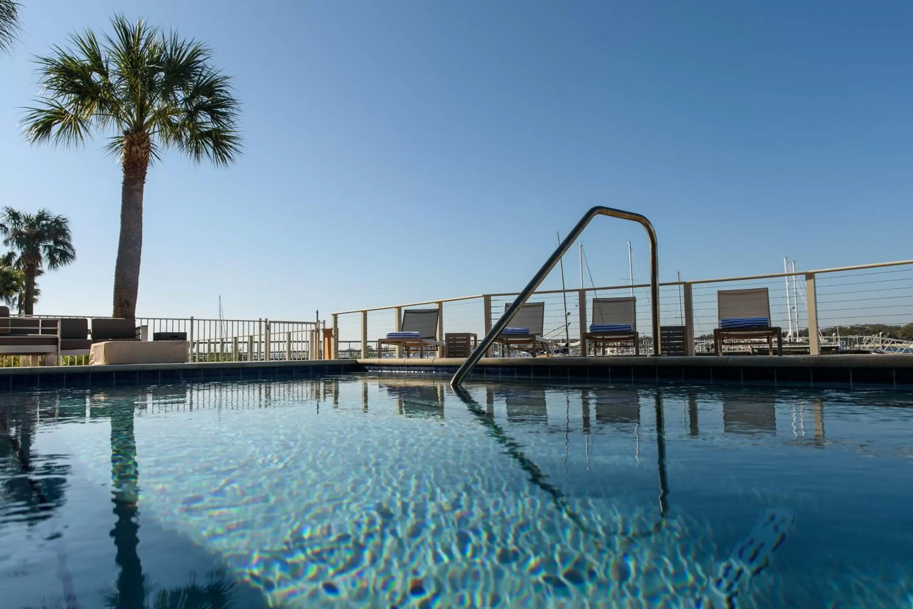 Swimming Pool in Marker 8 Hotel and Marina