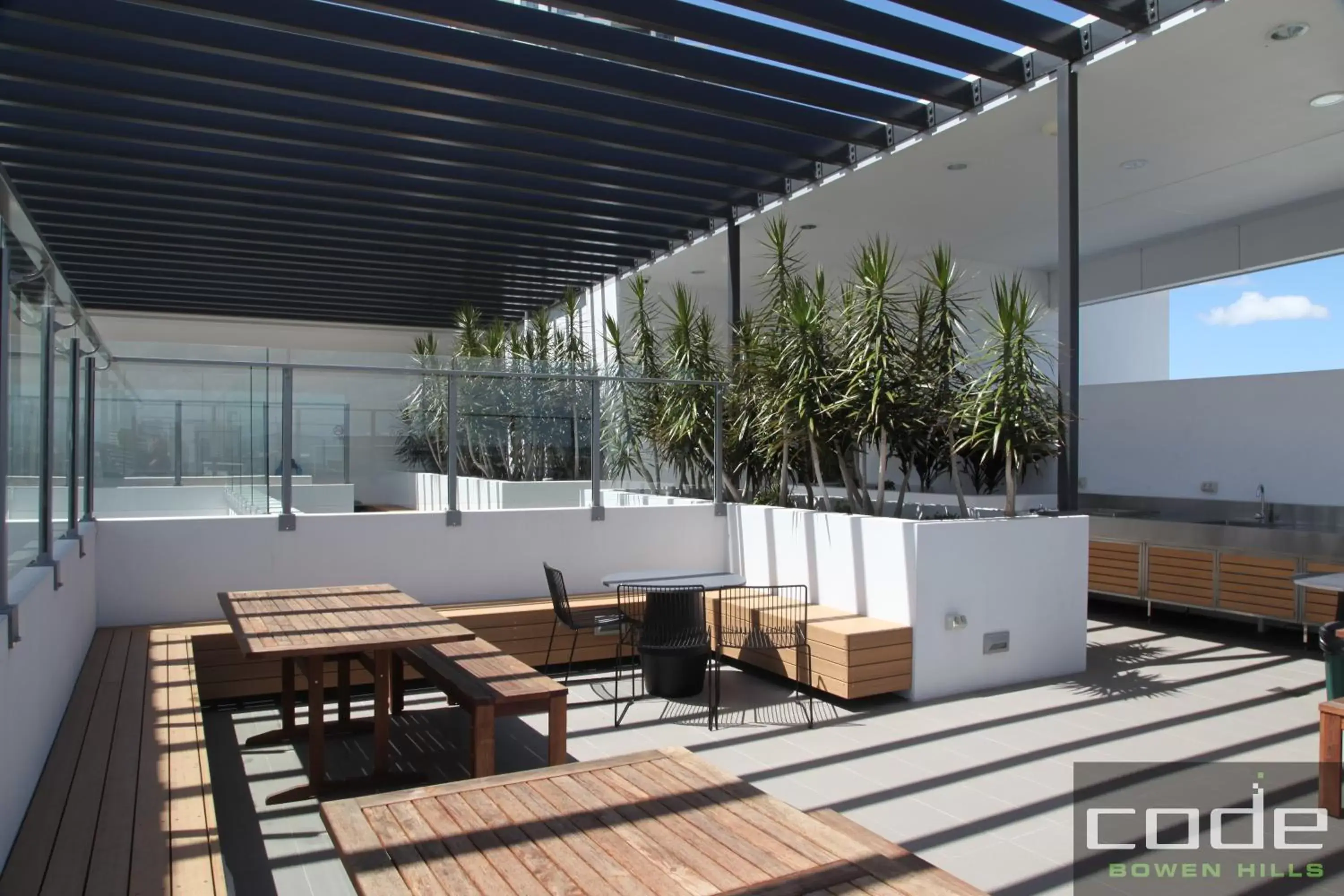 Balcony/Terrace in Code Apartments