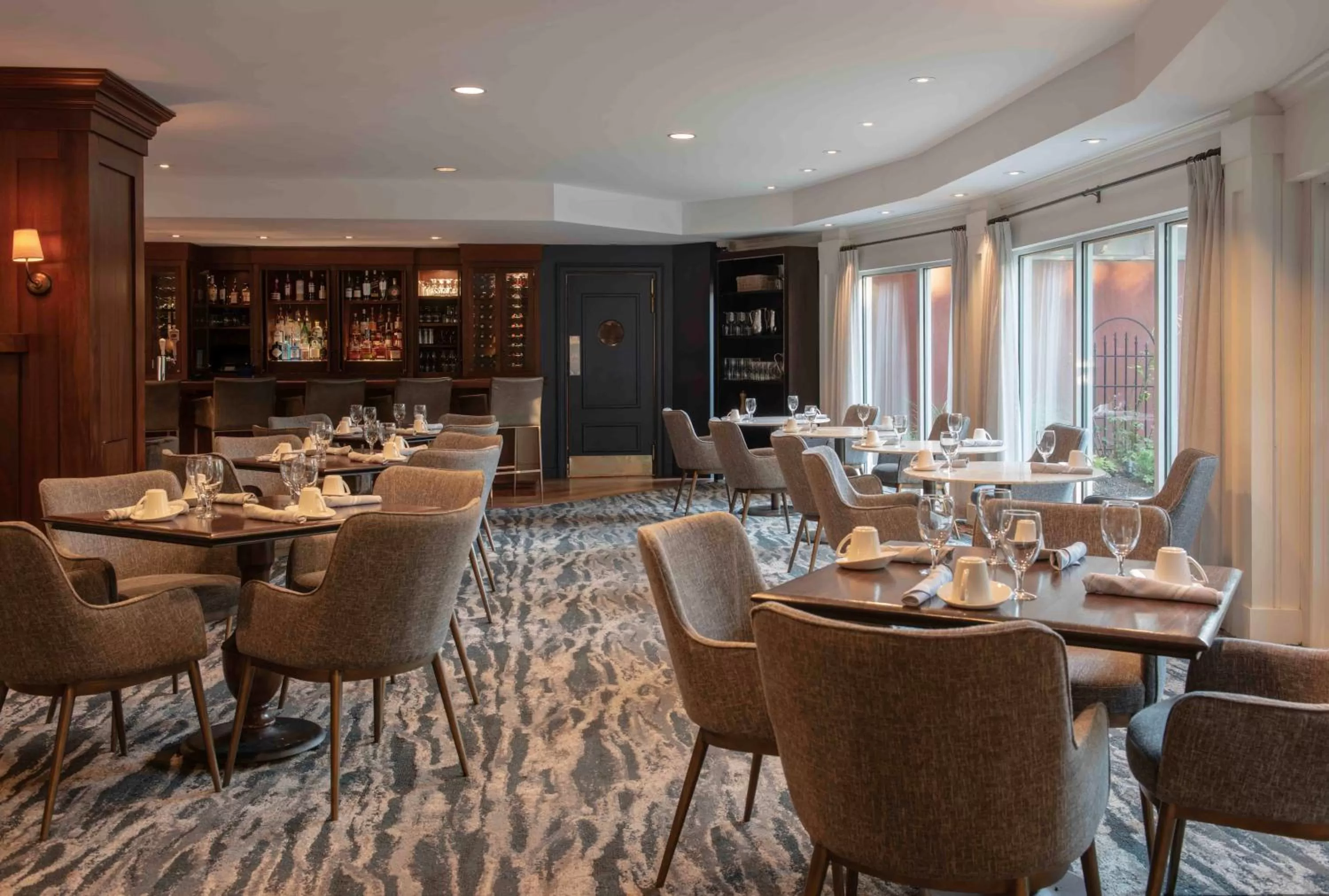 Breakfast in Portland Harbor Hotel