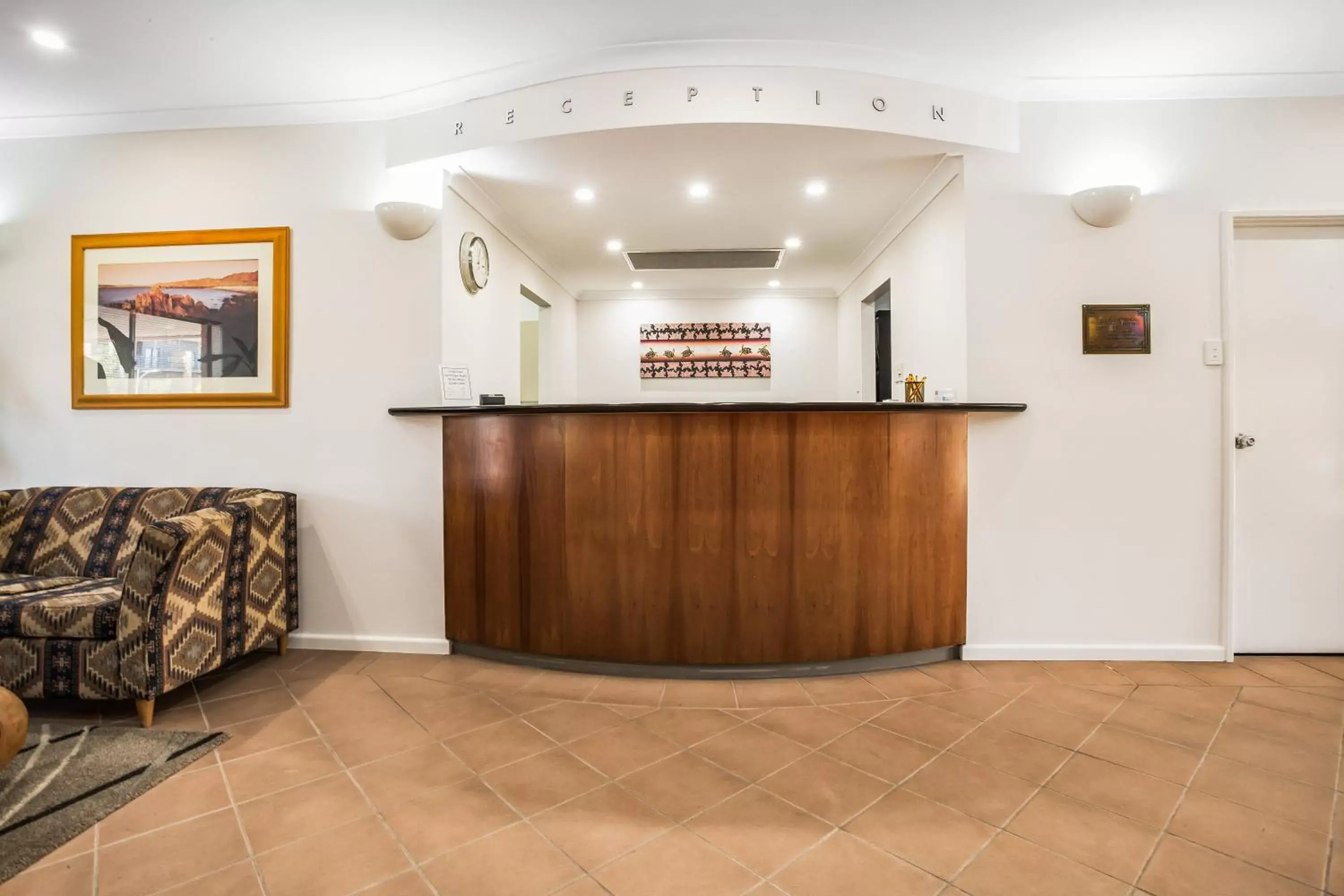 On-site shops, Lobby/Reception in Karratha Central Apartments