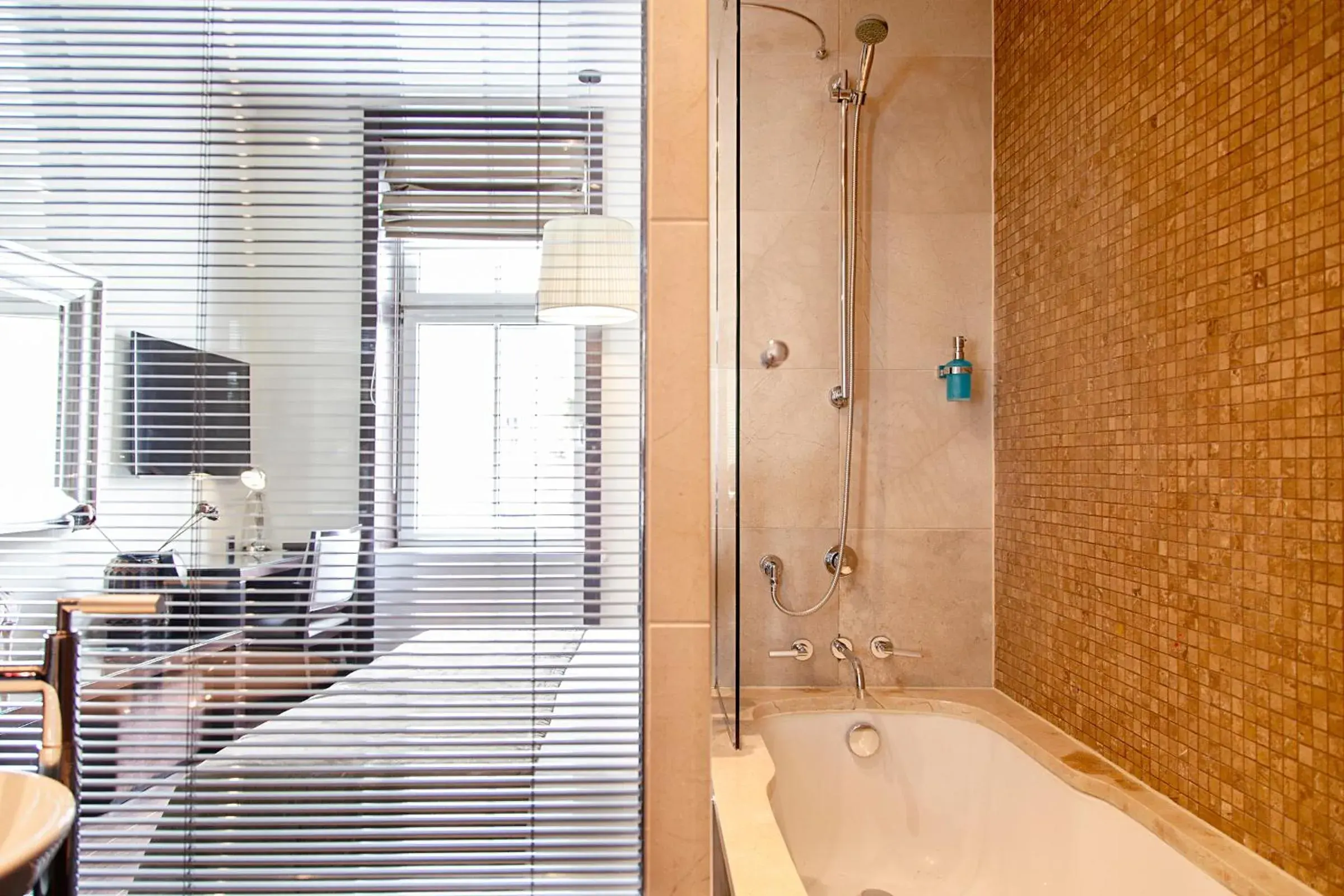 Shower, Bathroom in Quentin Design Hotel Berlin