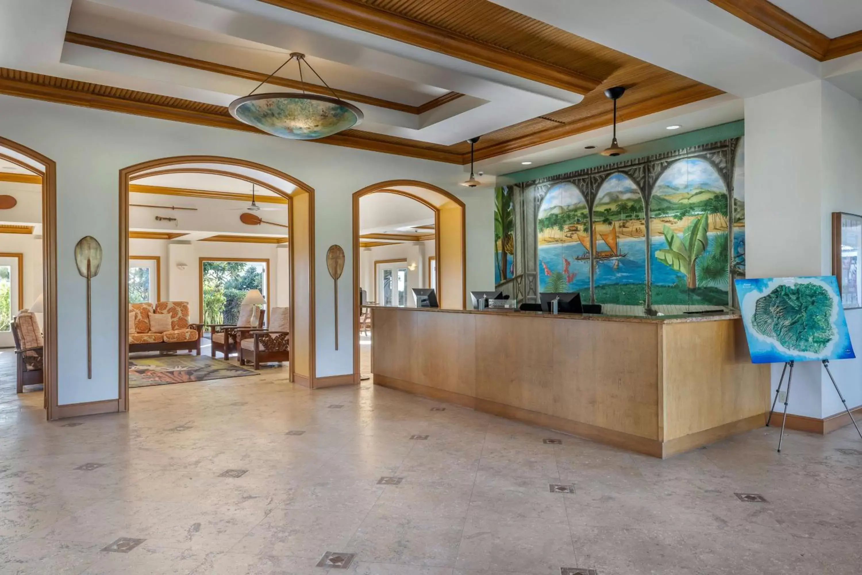 Lobby or reception, Lobby/Reception in Hilton Vacation Club The Point at Poipu Kauai