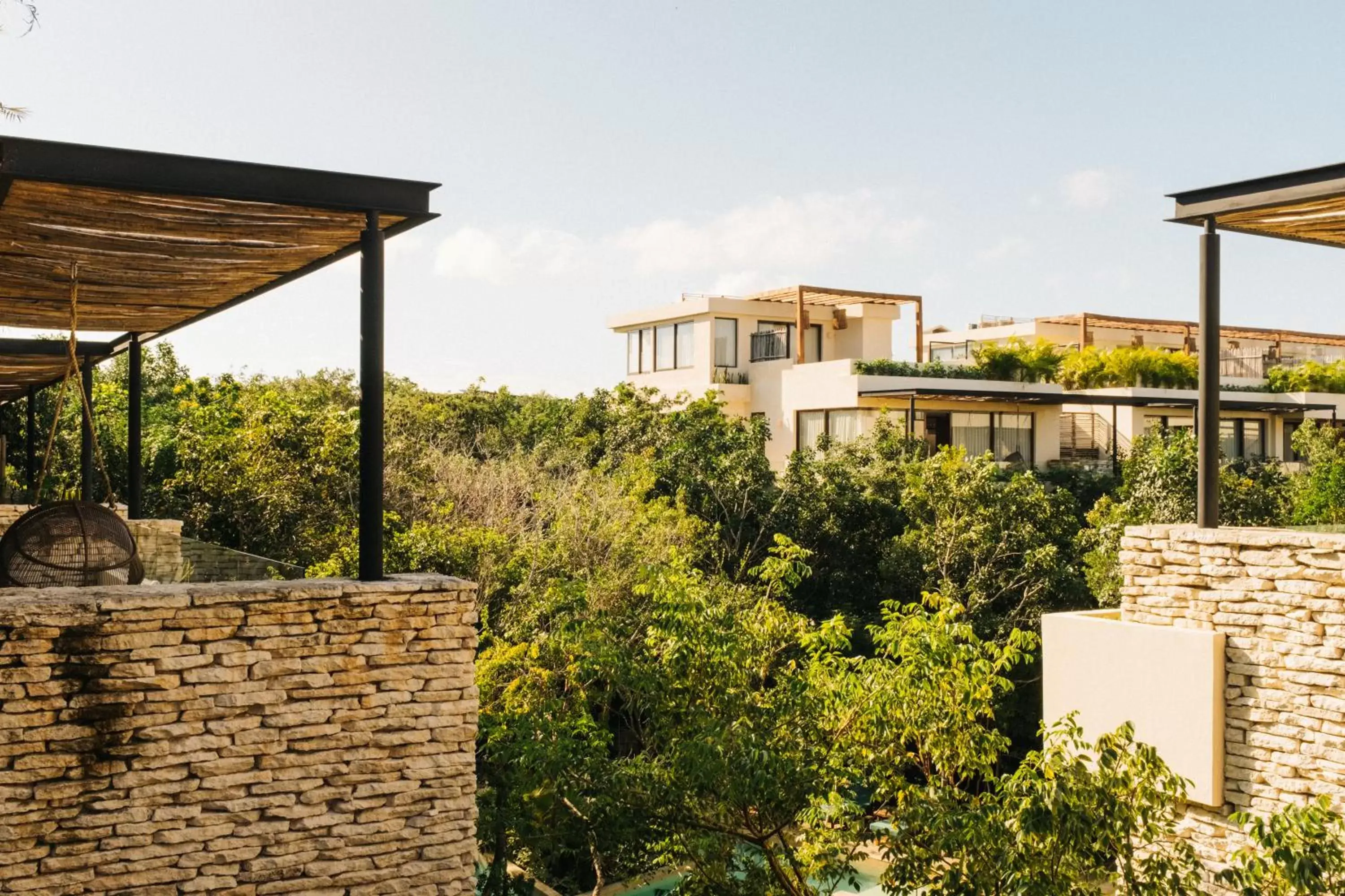 Property building in Copal Tulum Hotel