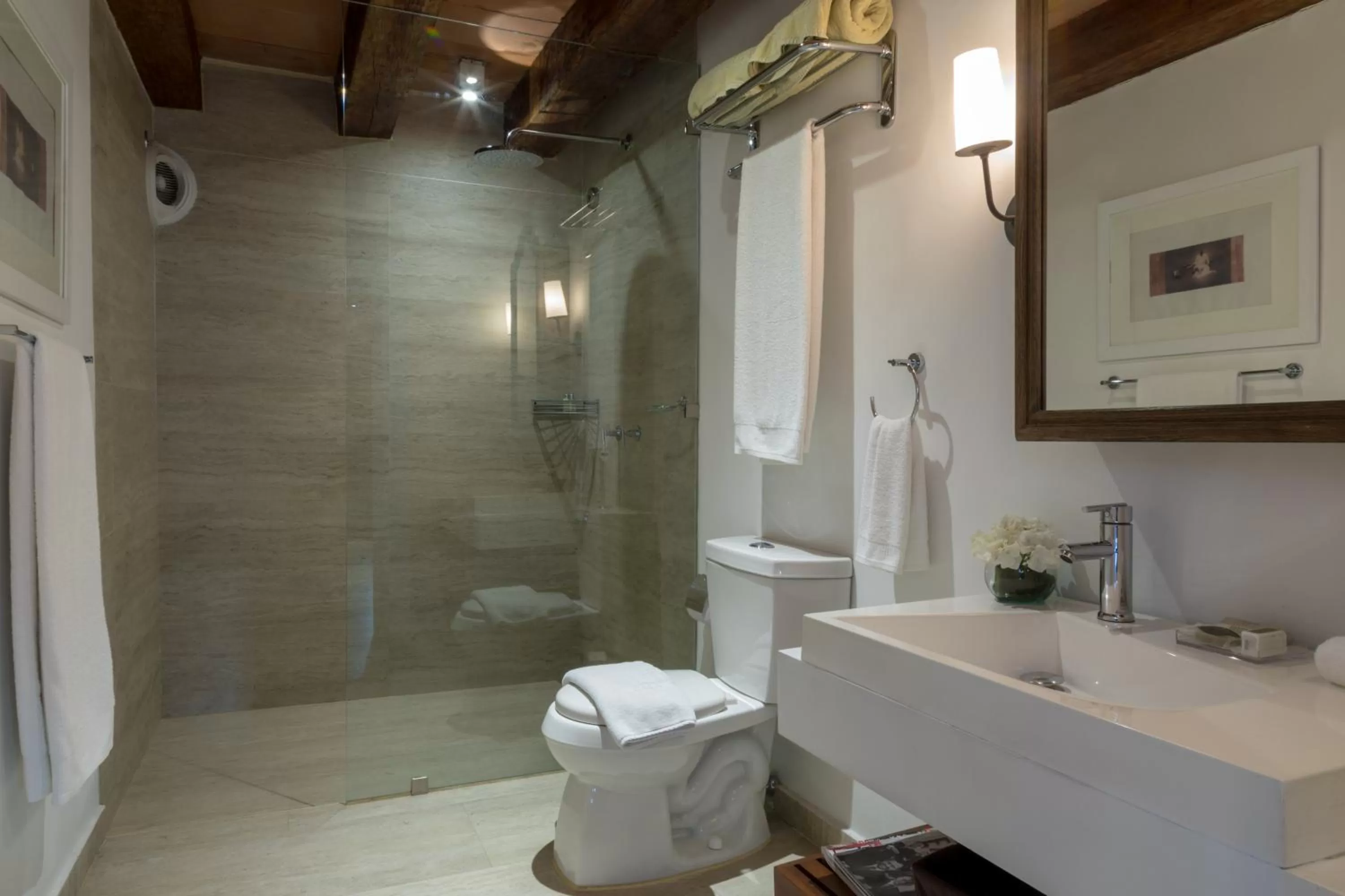 Bathroom in Hotel Boutique Casa del Coliseo
