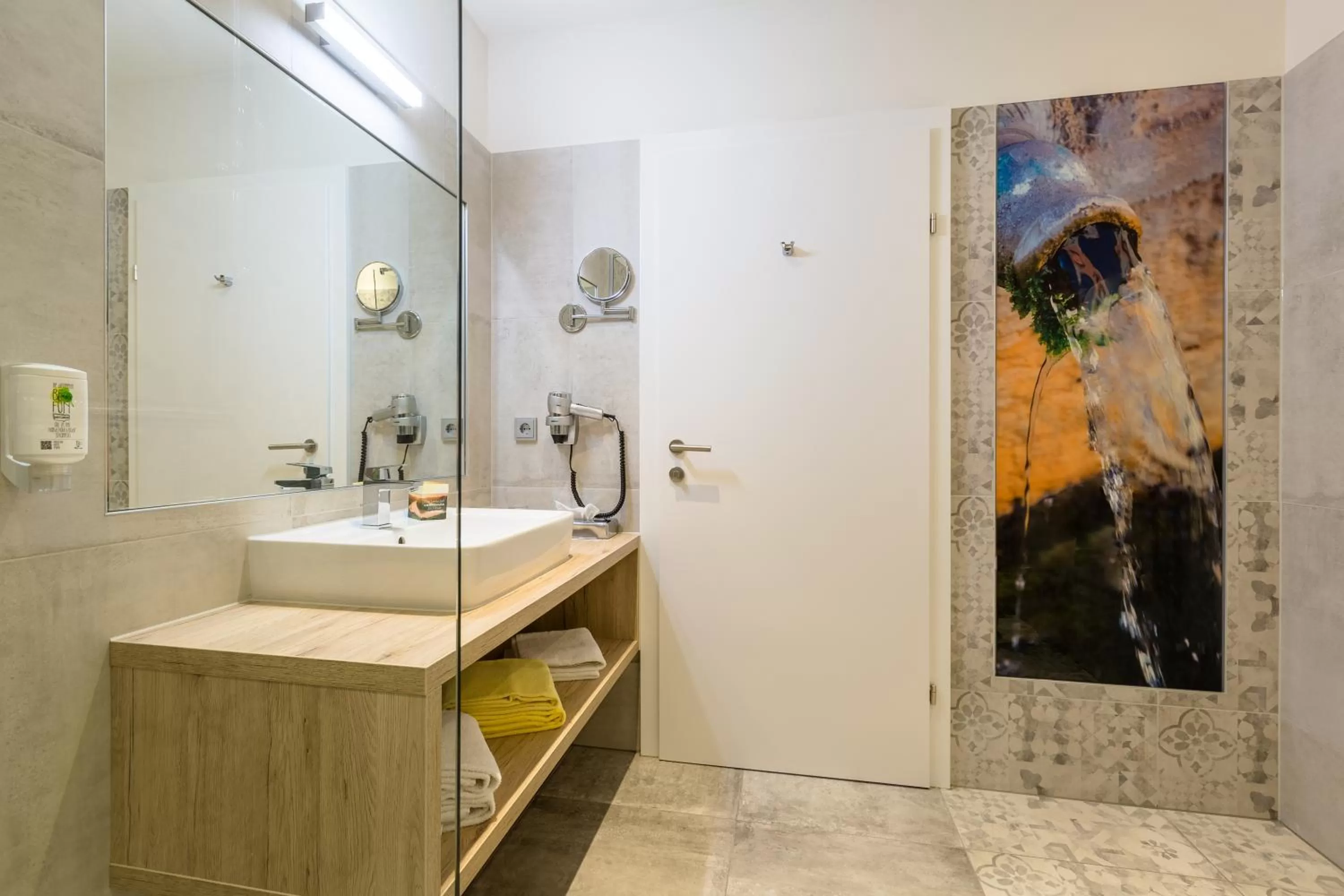 Decorative detail in Riverresort Donauschlinge