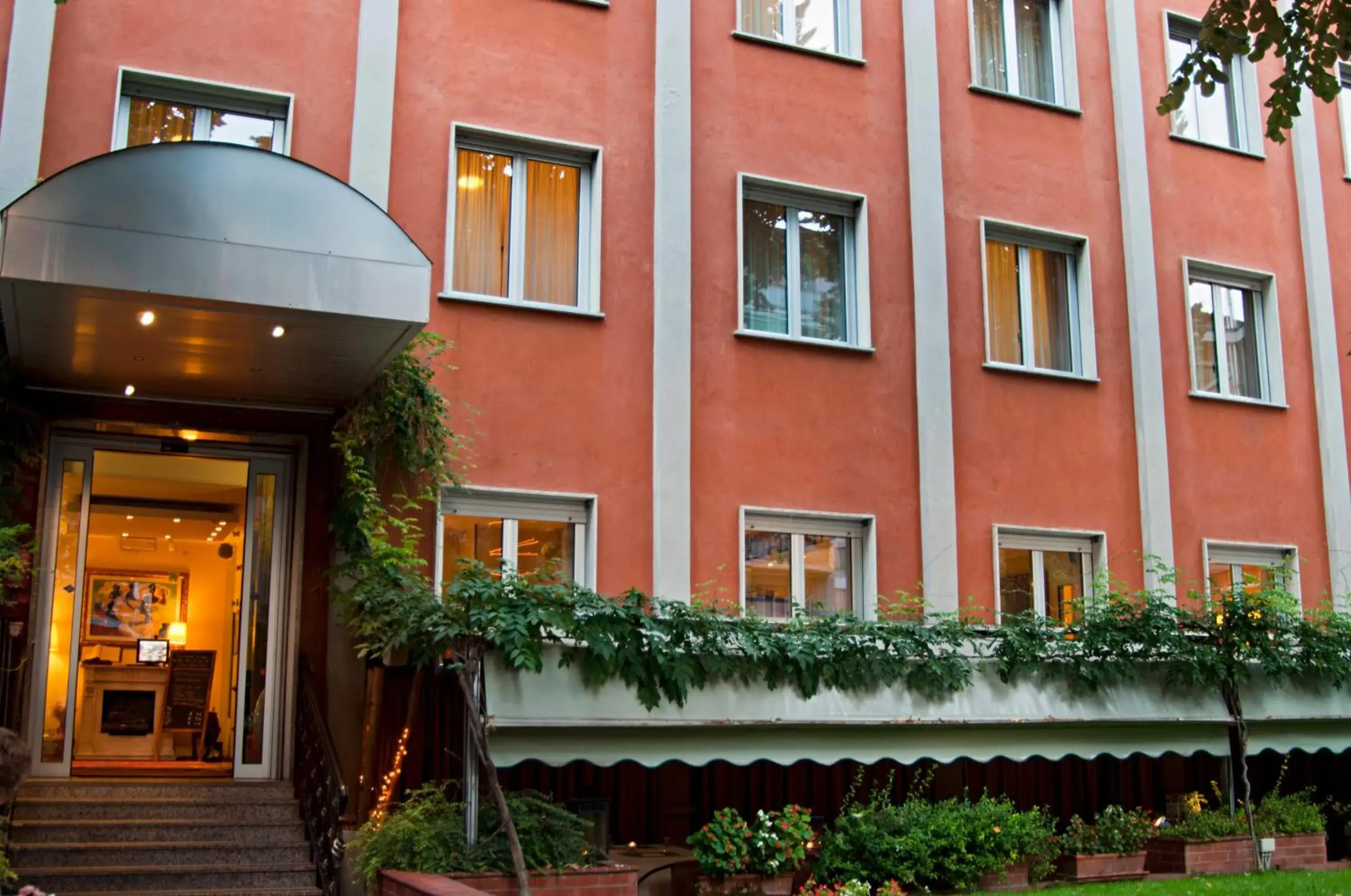 Facade/entrance, Property Building in eco Hotel Milano & BioRiso Restaurant