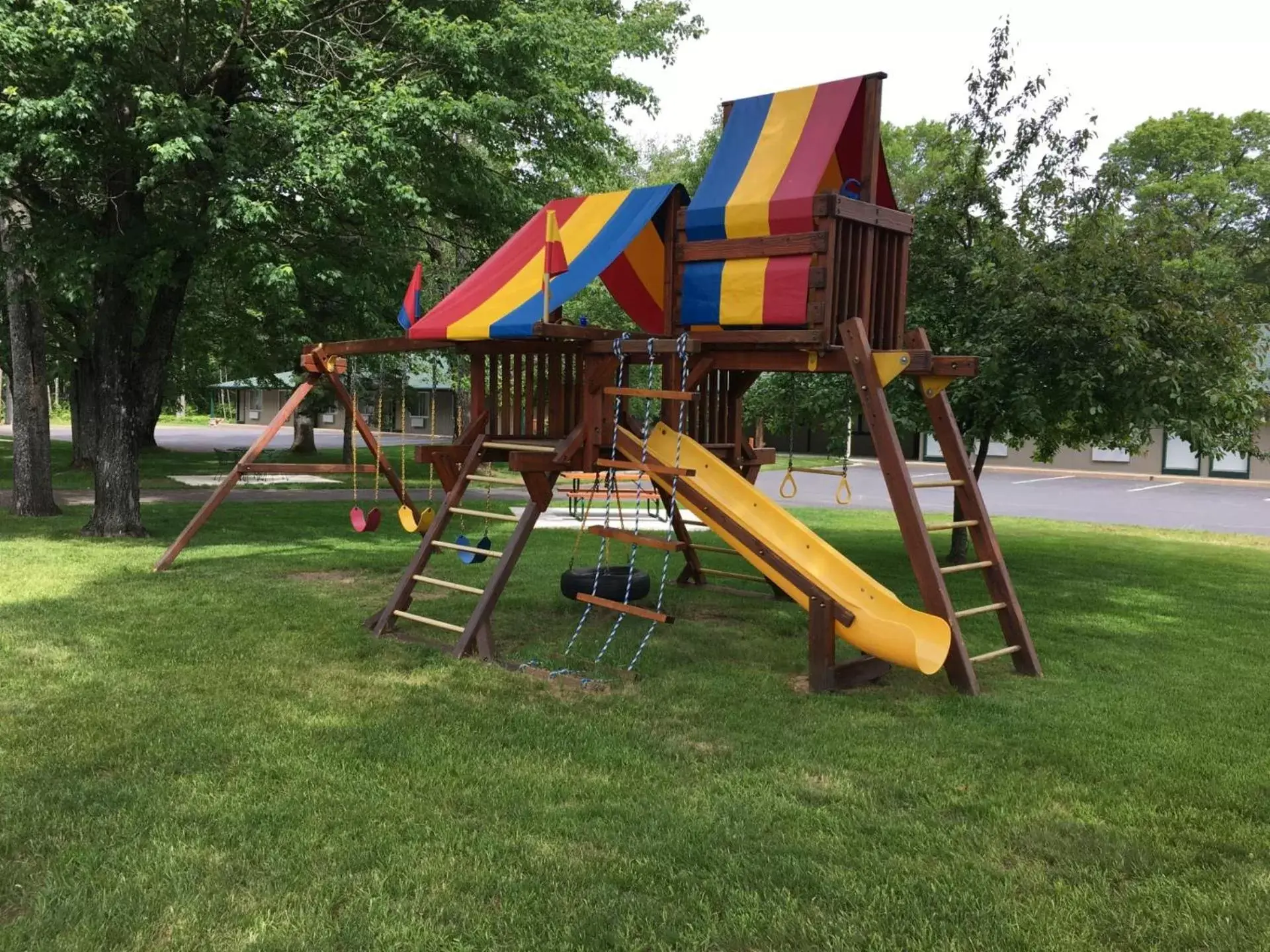 Children's Play Area in Rustic Manor