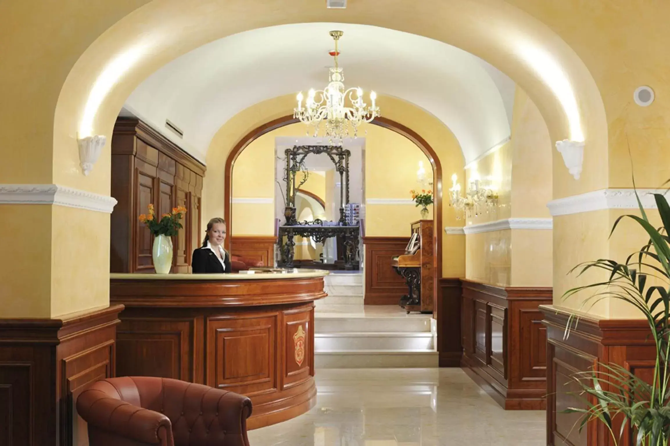 Lobby or reception, Lobby/Reception in Hotel Principessa Isabella