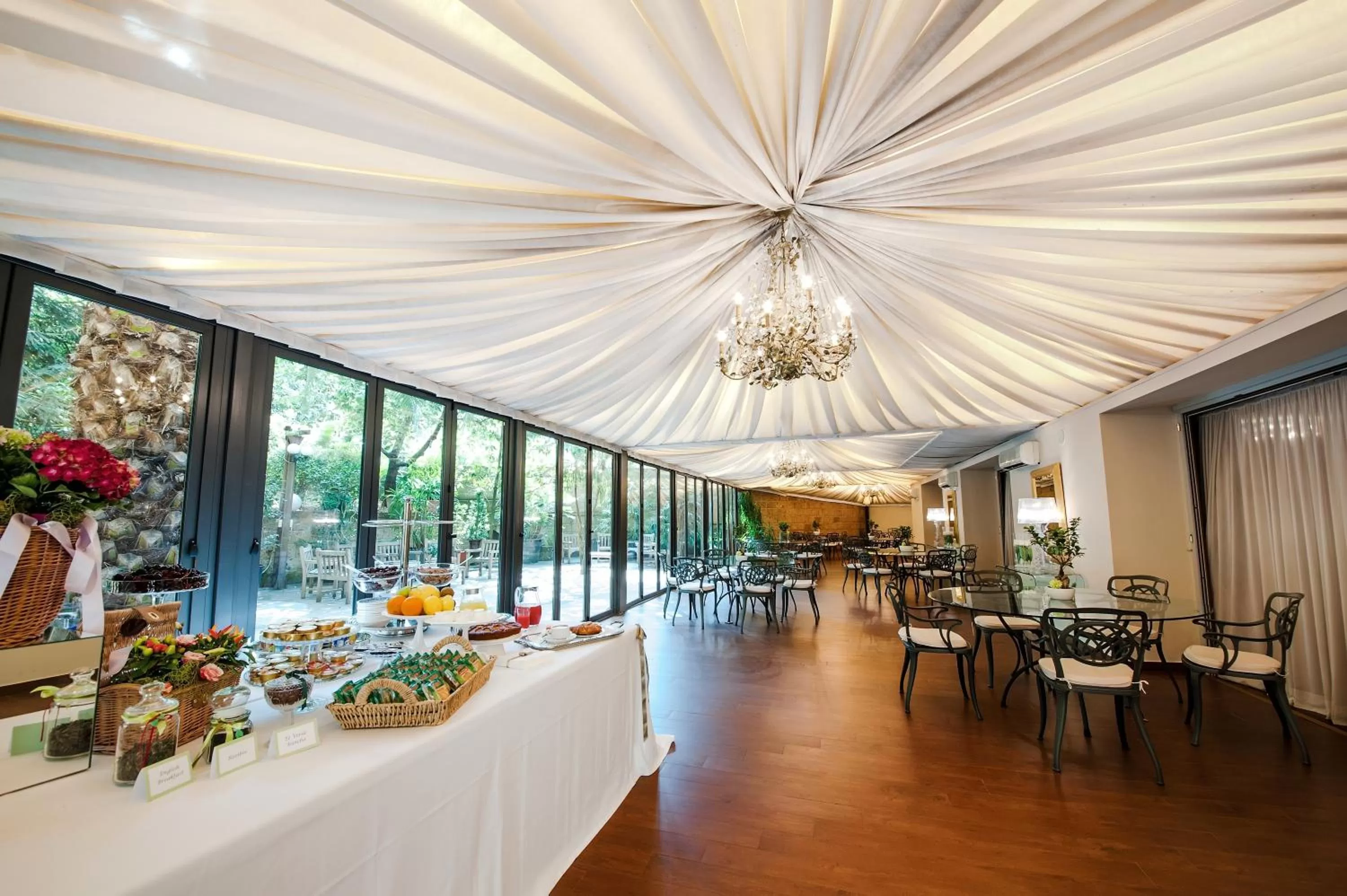 Food close-up in Hotel Villa Traiano