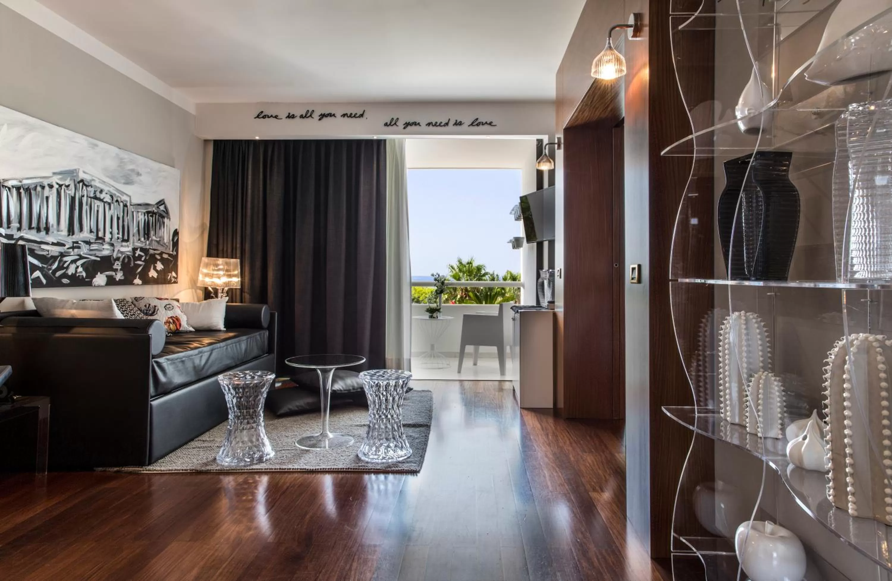 Living room in Mec Paestum Hotel