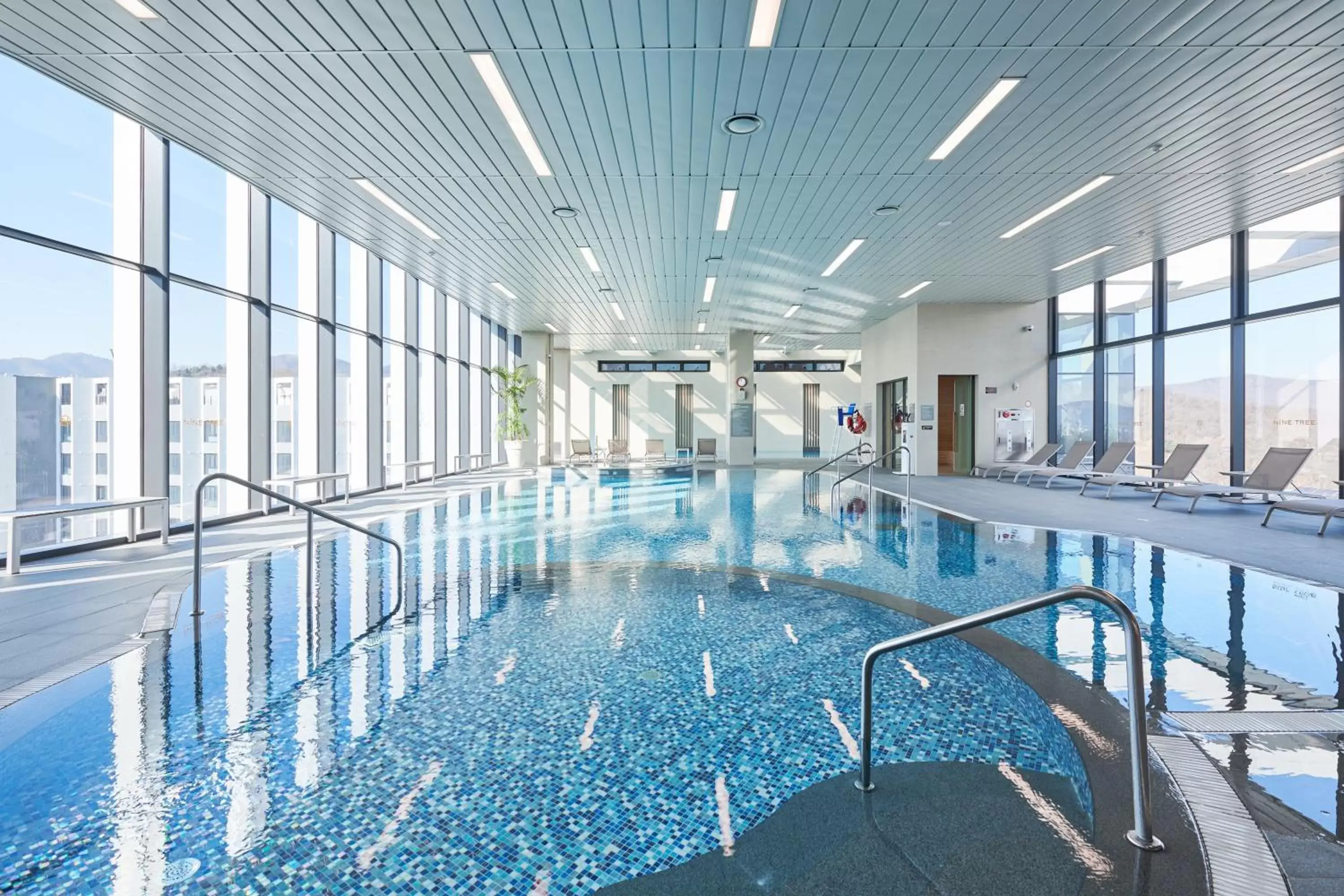 Swimming Pool in Nine Tree Premier Hotel Seoul Pangyo