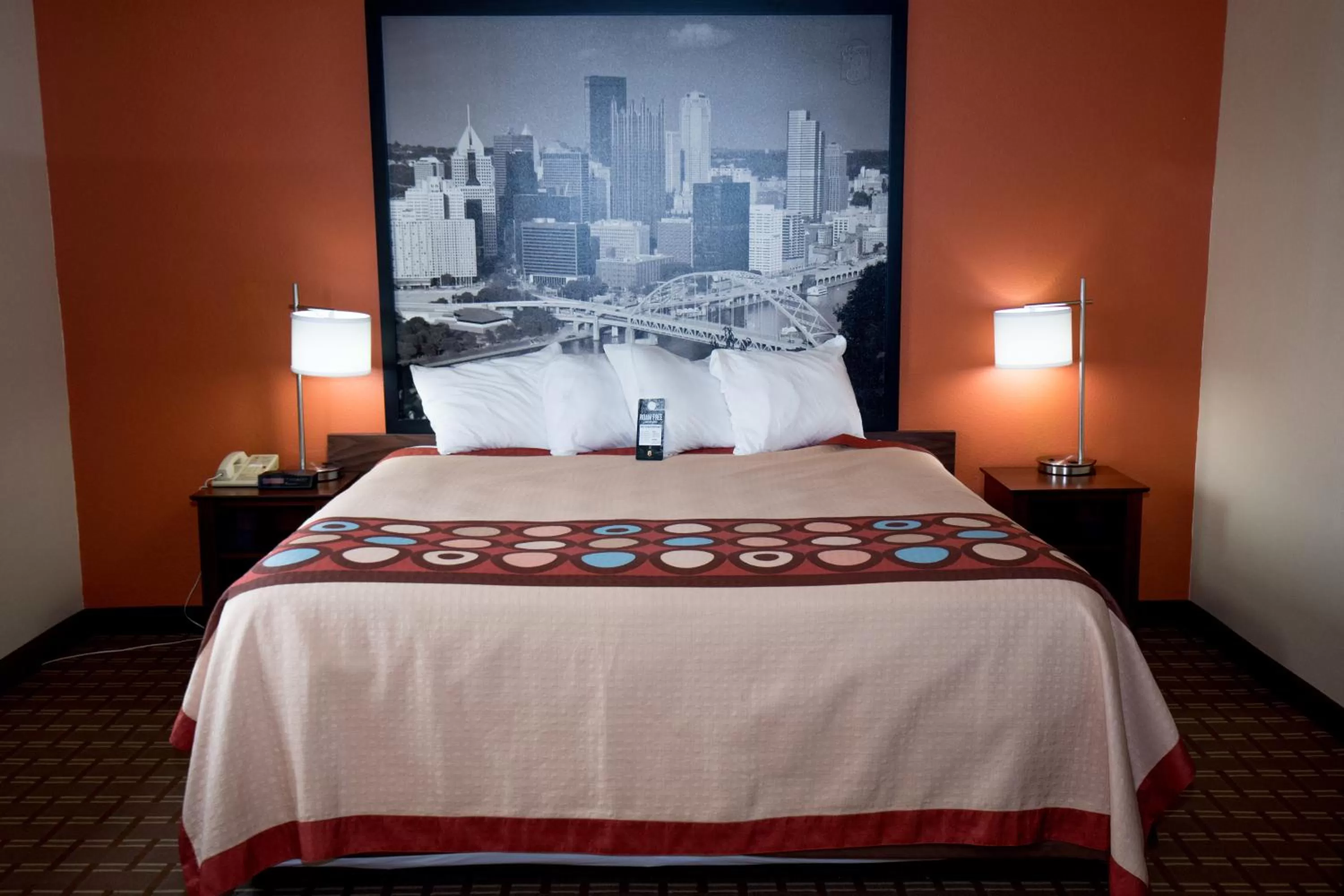 Bed in Super 8 by Wyndham Altoona