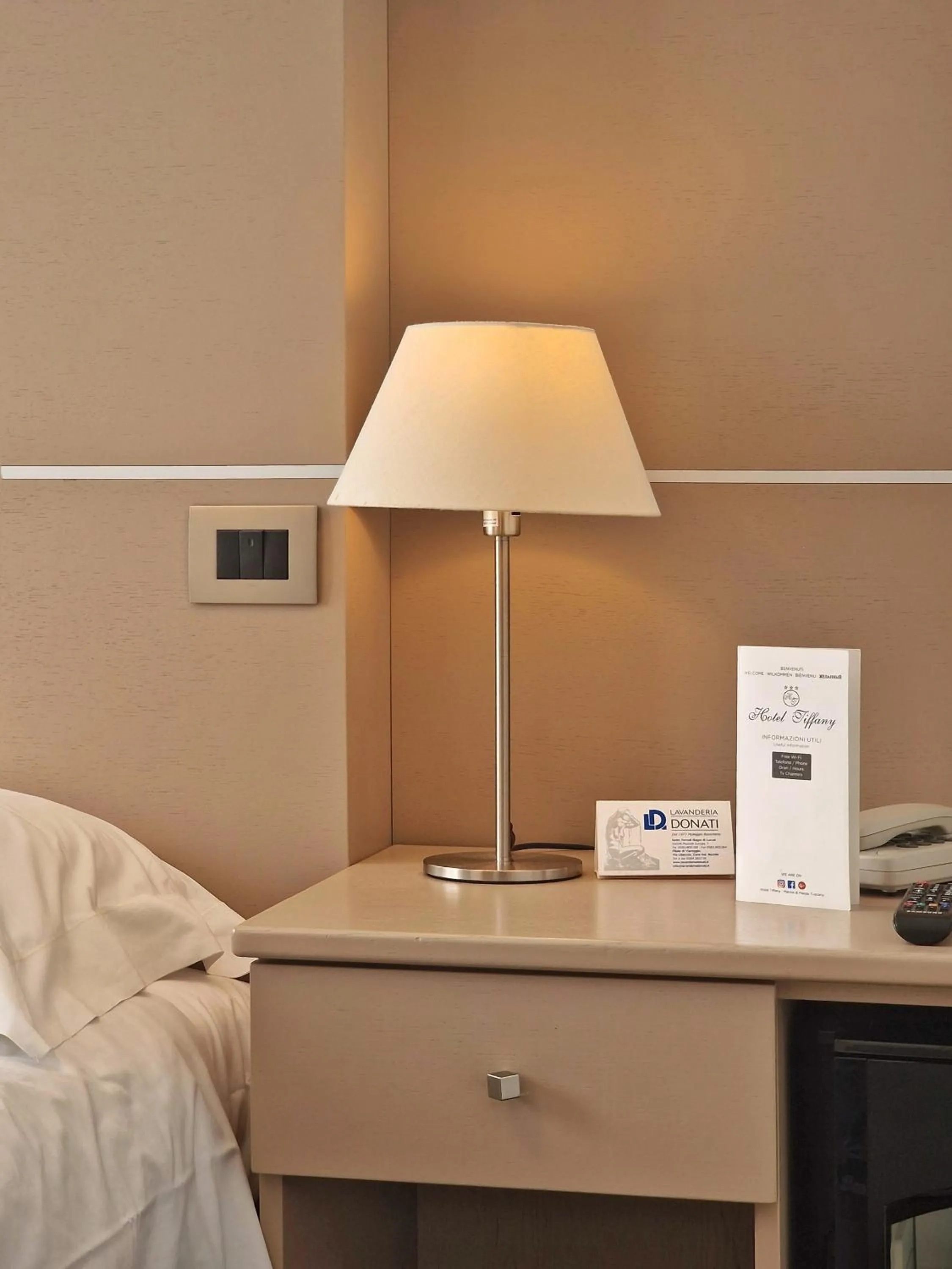 Bedroom, Bed in Hotel Tiffany