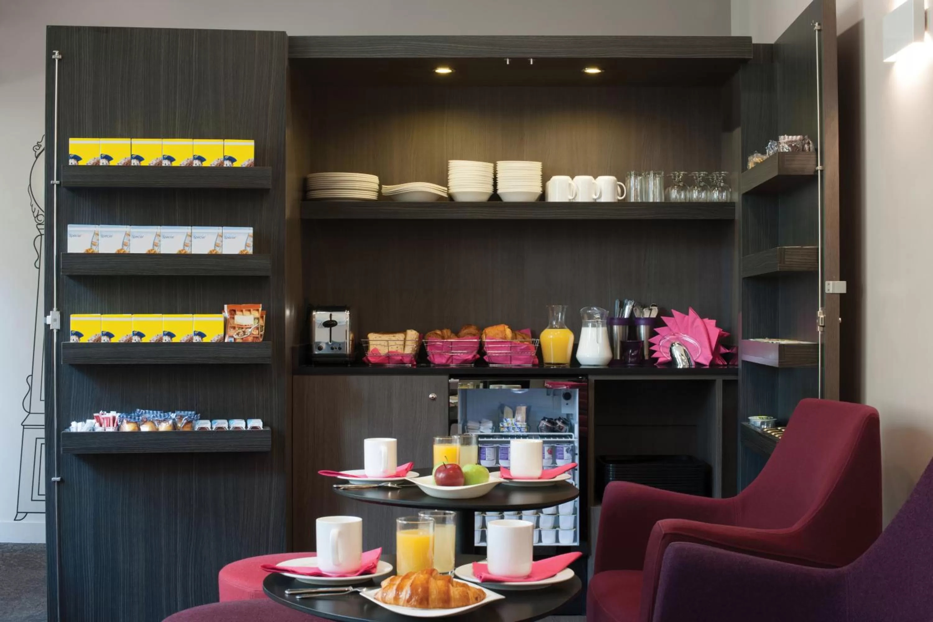 Food in Citadines Austerlitz Paris