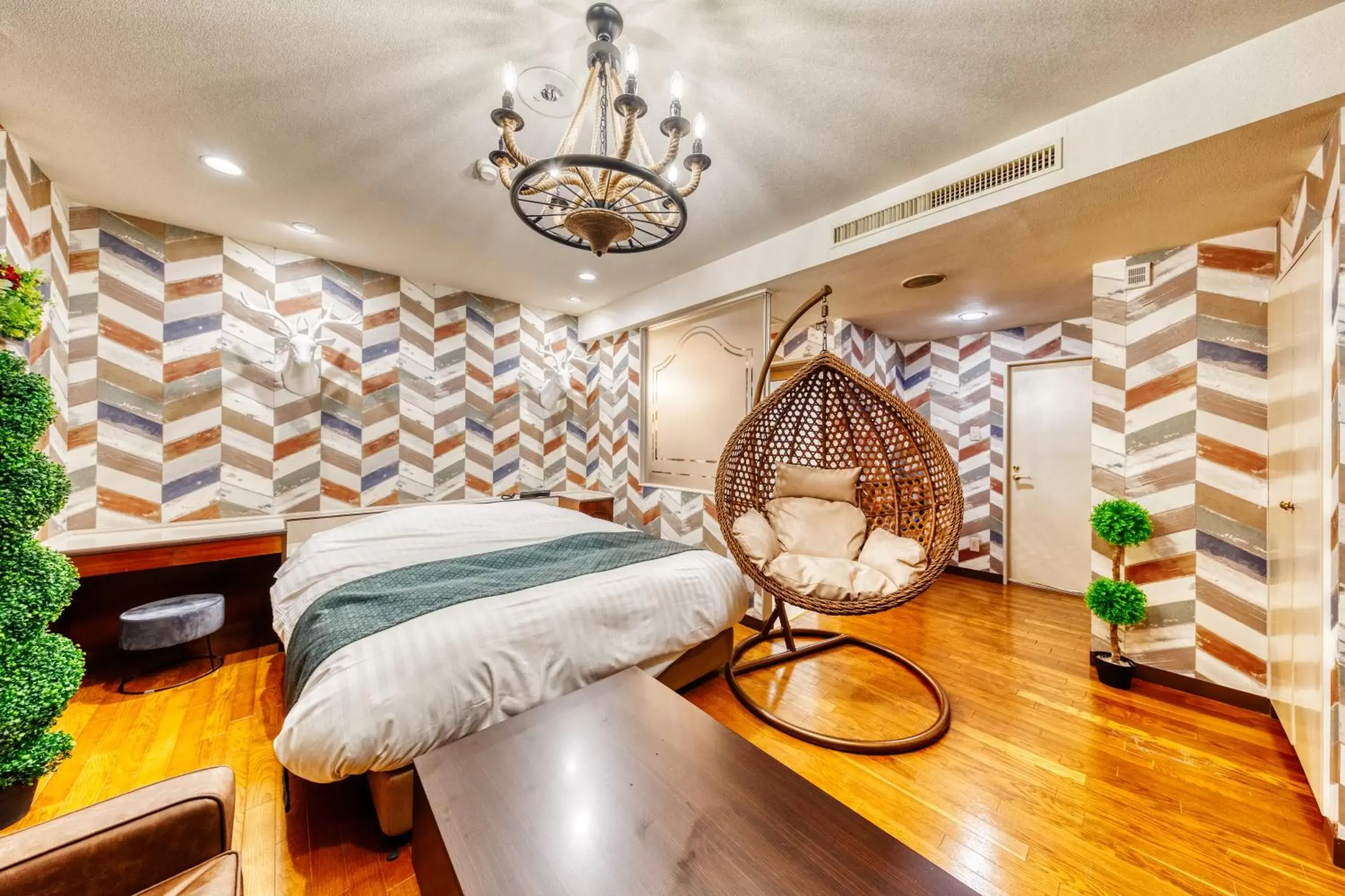 Bed in Hotel Lotus Morioka -Adult Only Bed in Hotel Lotus Morioka -Adult Only