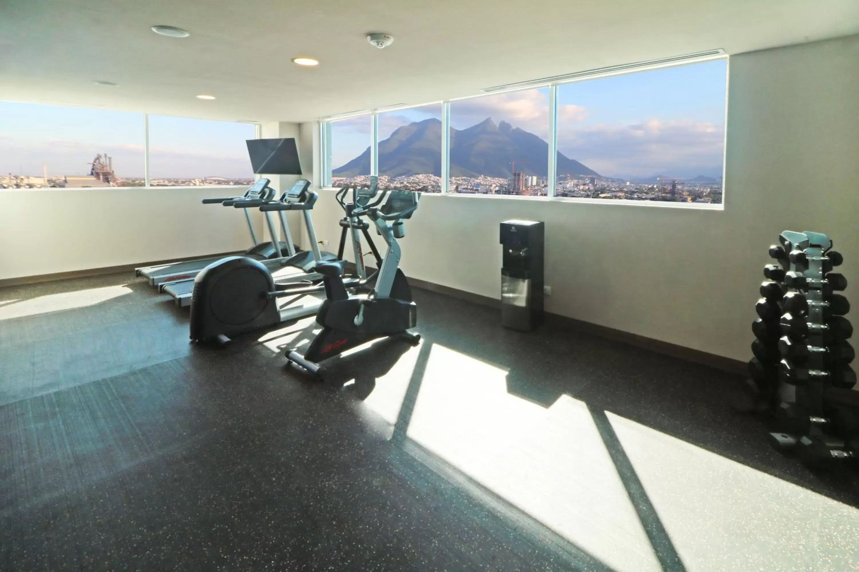 Fitness centre/facilities, Fitness Center/Facilities in Holiday Inn Express - Monterrey - Fundidora, an IHG Hotel