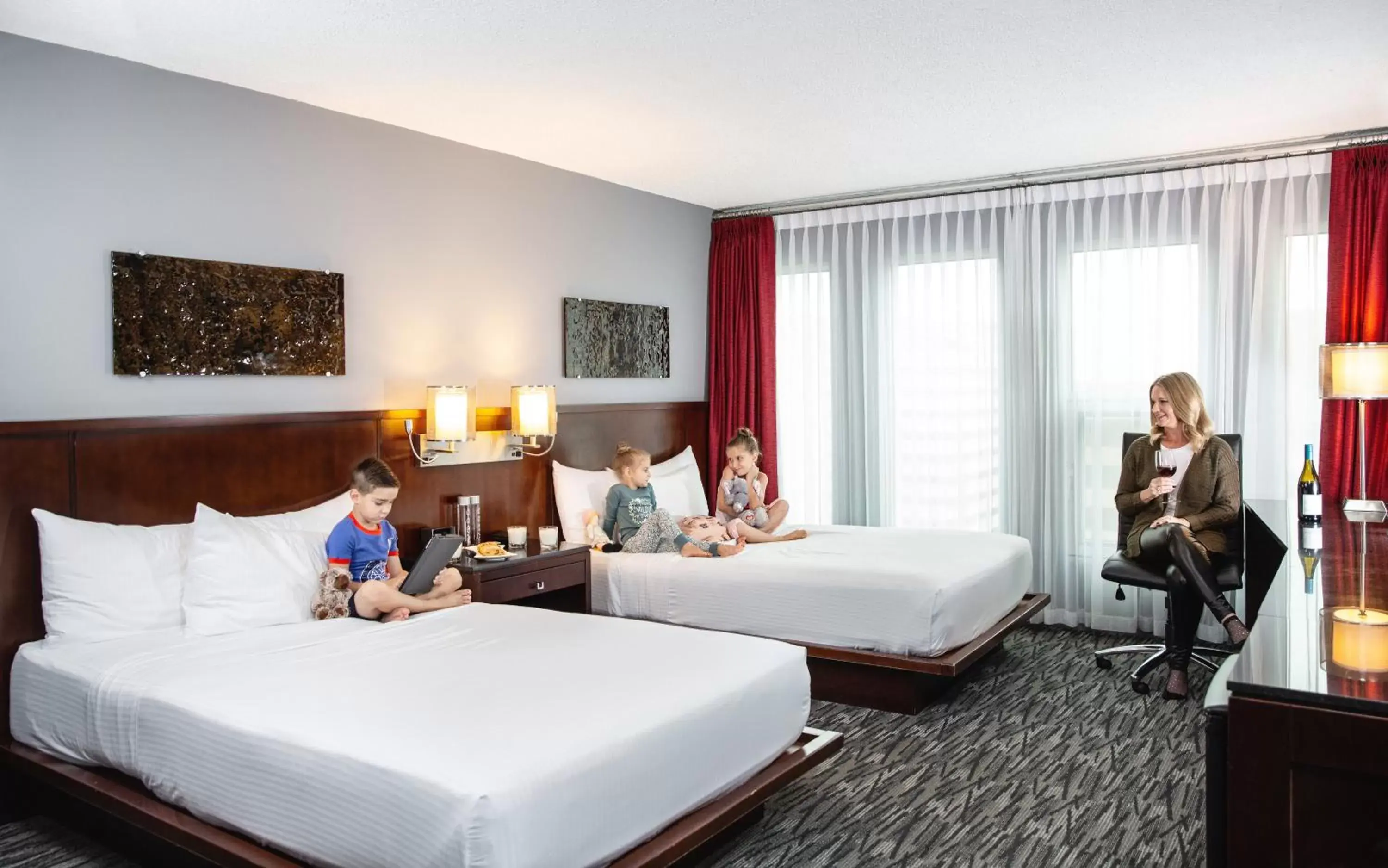 Bedroom, Bed in Matrix Hotel Bedroom, Bed in Matrix Hotel