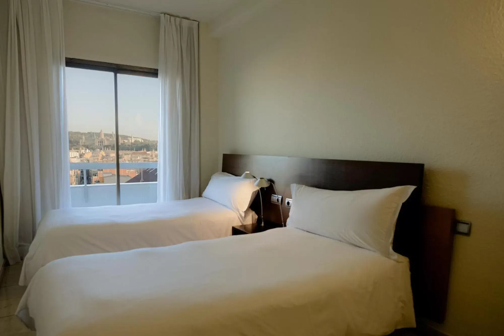 Bed in Expo Hotel Barcelona