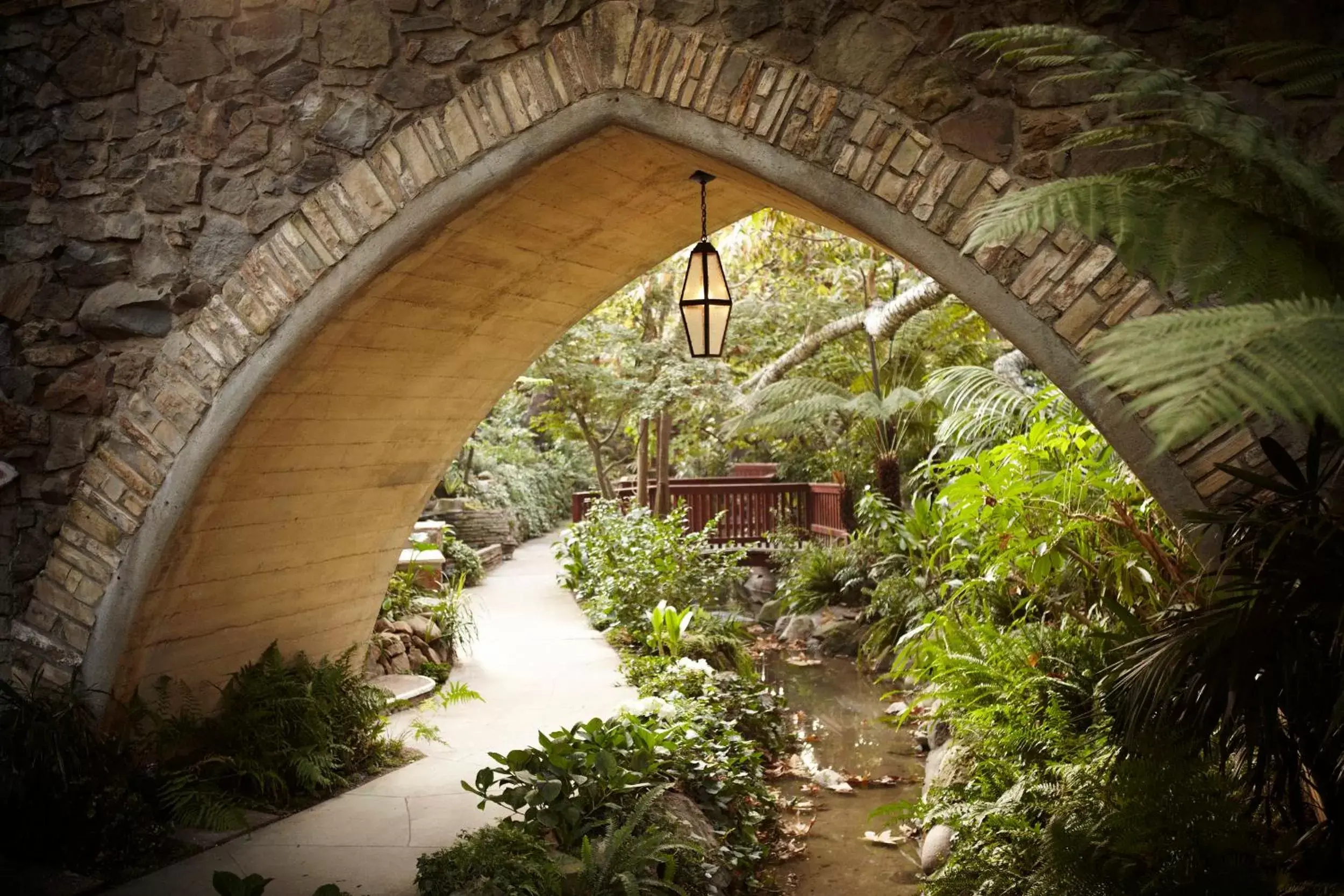 Garden in Hotel Bel-Air - Dorchester Collection