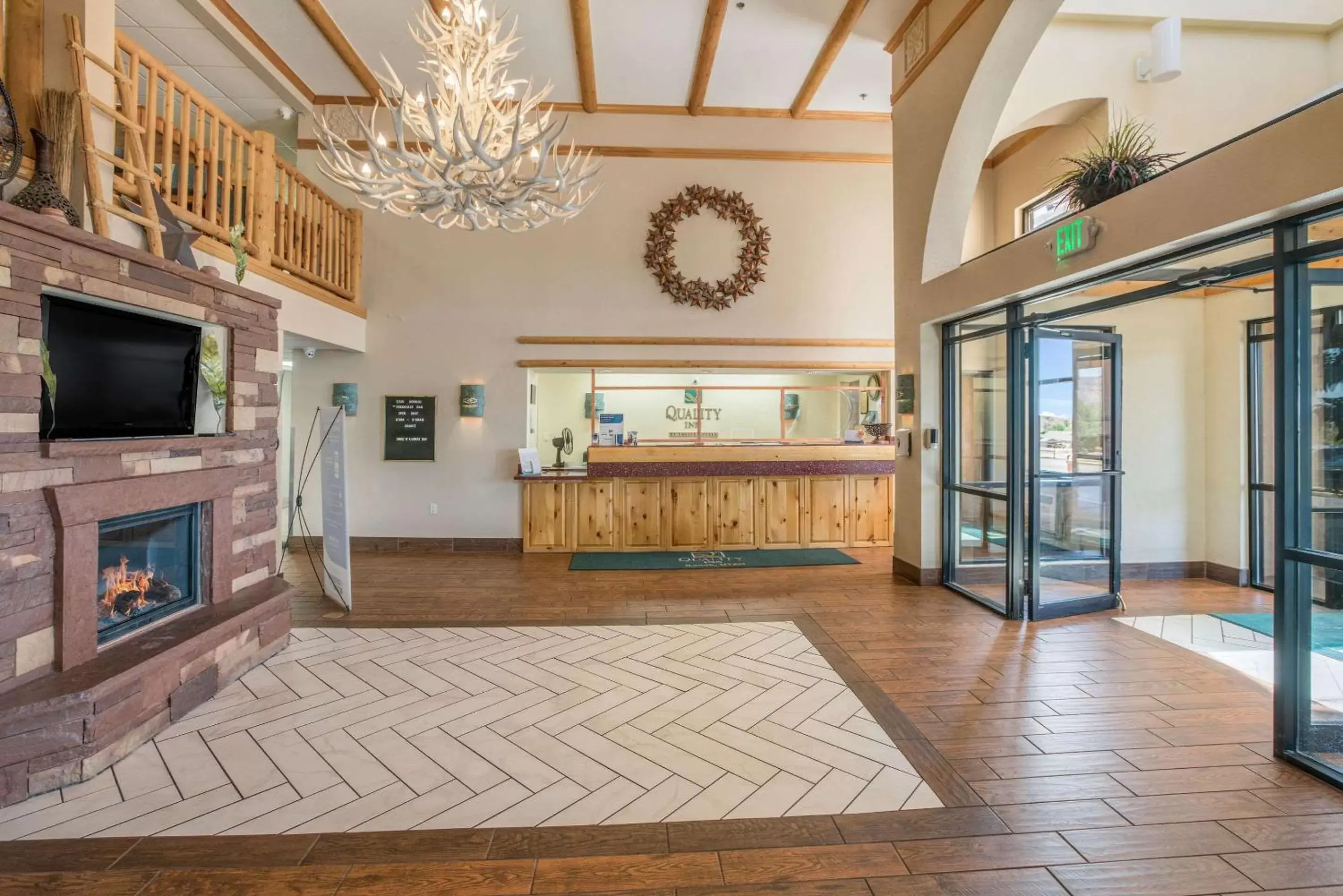 Lobby or reception in Quality Inn Kanab National Park Area