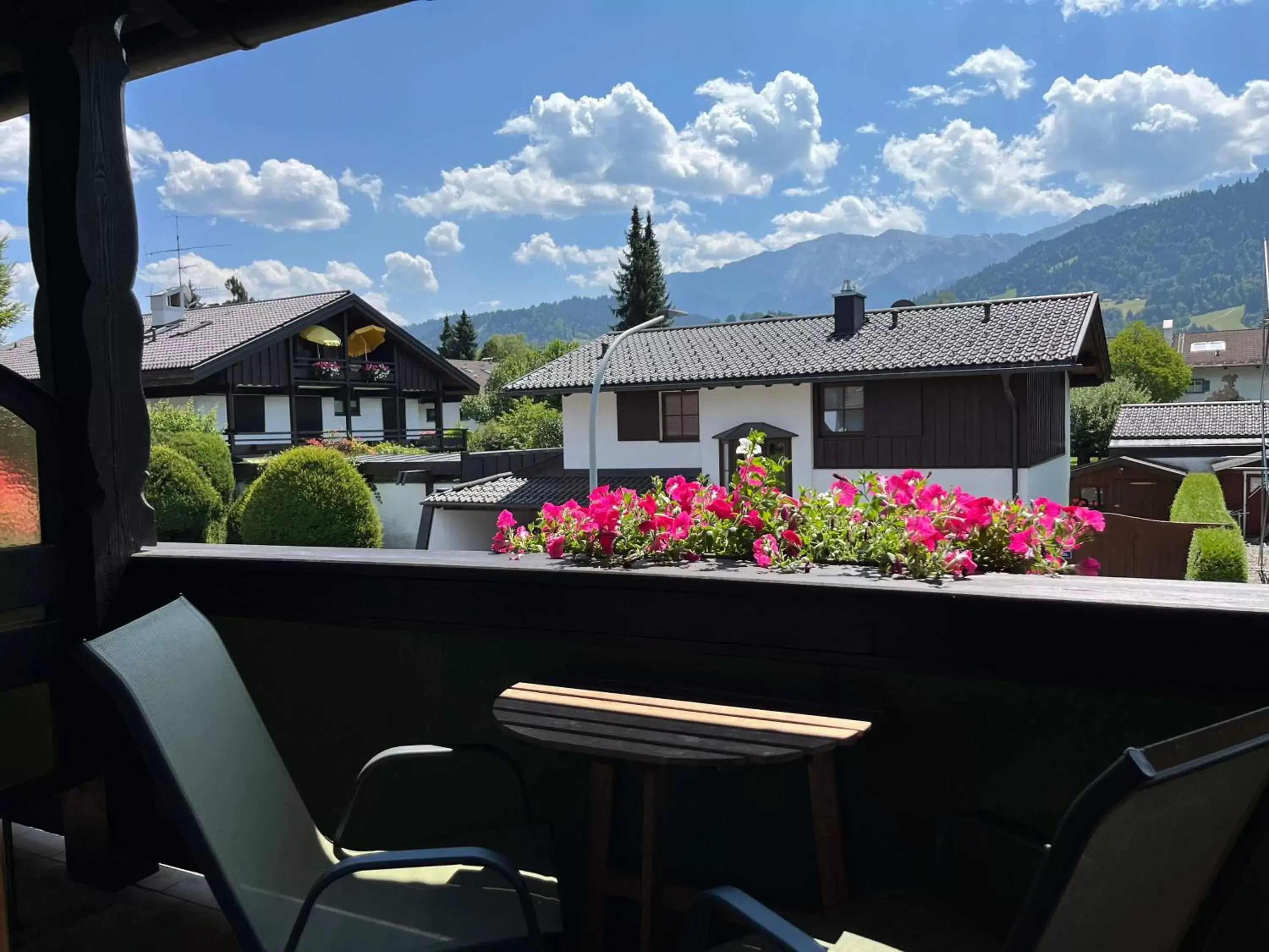 Summer, Balcony/Terrace in Hotel Garni Brunnthaler