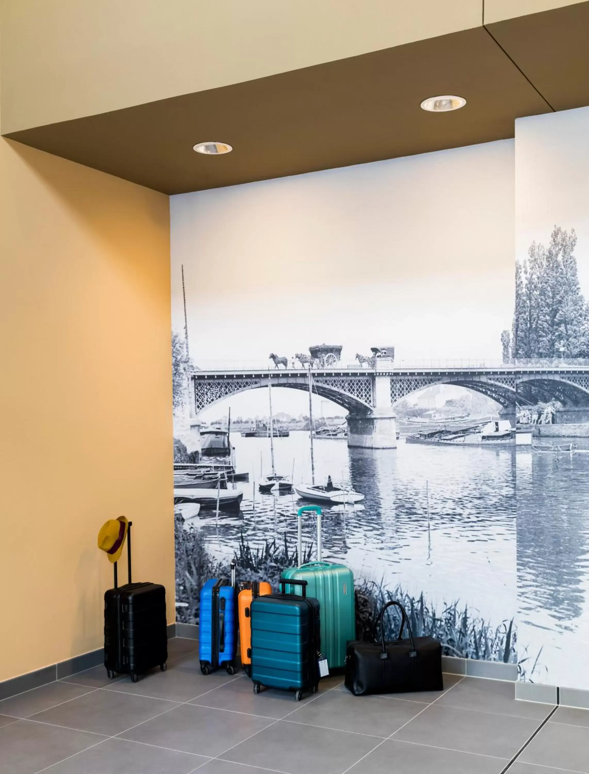 Lobby or reception in Okko Hotels Paris Rueil Malmaison